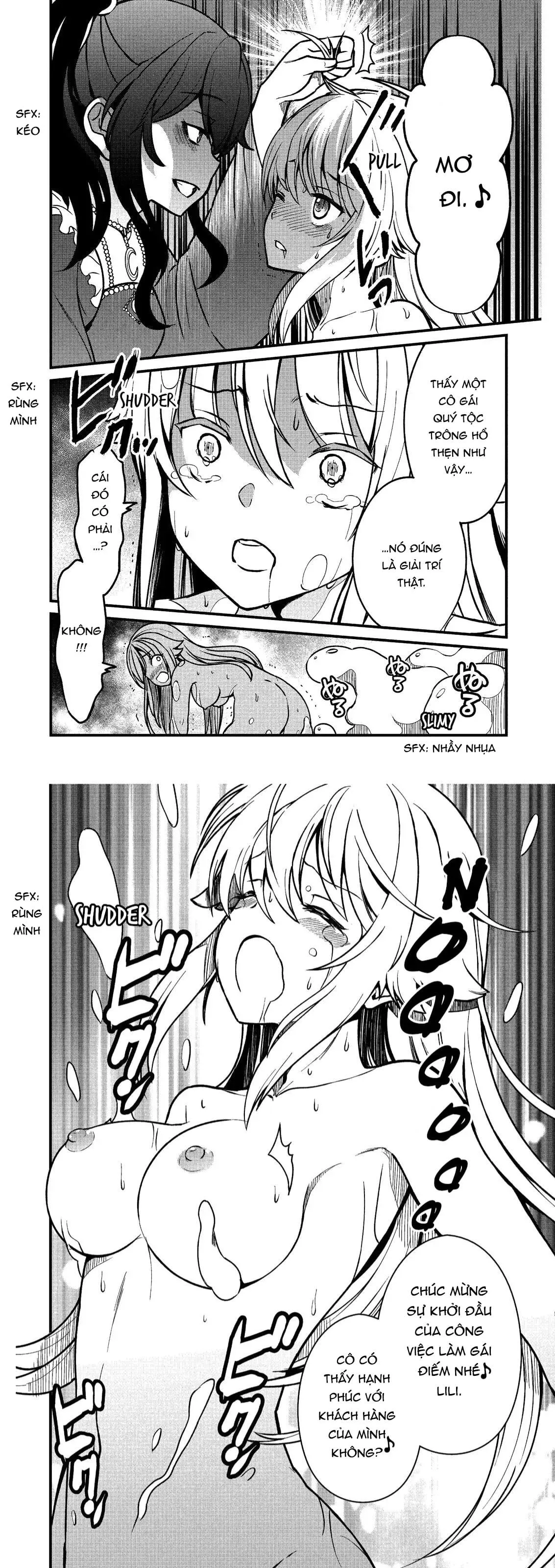 HentaiVN.net - Ảnh 11 - Trở thành hiệp sĩ công chúa và làm việc tại nhà thổ Yuri [Kukkorose no Himekishi to nari, Yuri Shoukan de Hataraku koto ni Narimashita; Becoming Princess Knight and Working at Yuri Brothel; くっ殺せの姫騎士となり、百合娼館で働くことになりました。 キスカ連載版] - Chap 1