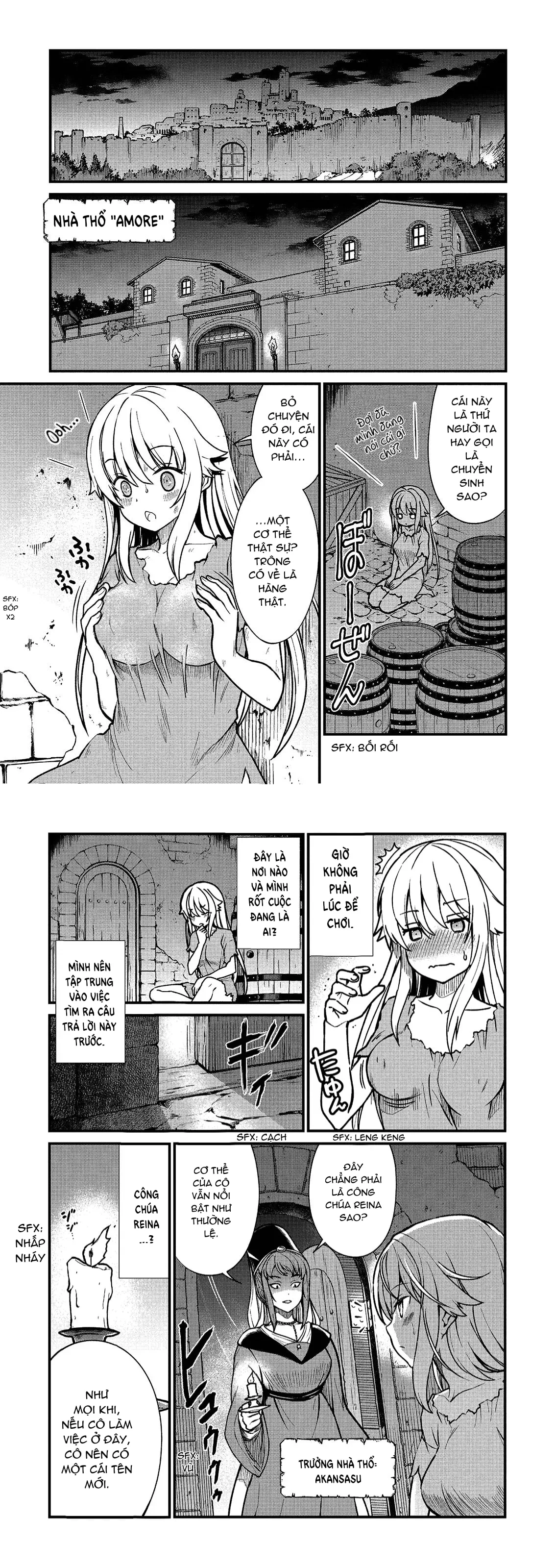 HentaiVN.net - Ảnh 5 - Trở thành hiệp sĩ công chúa và làm việc tại nhà thổ Yuri [Kukkorose no Himekishi to nari, Yuri Shoukan de Hataraku koto ni Narimashita; Becoming Princess Knight and Working at Yuri Brothel; くっ殺せの姫騎士となり、百合娼館で働くことになりました。 キスカ連載版] - Chap 1