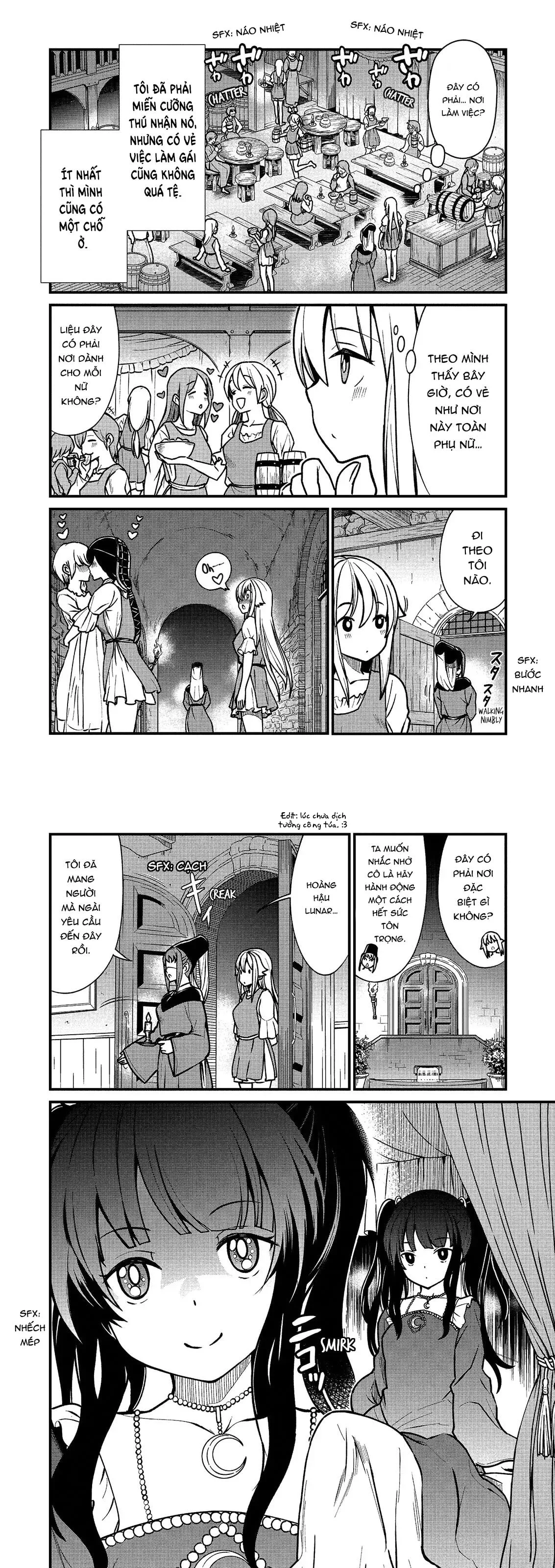 HentaiVN.net - Ảnh 8 - Trở thành hiệp sĩ công chúa và làm việc tại nhà thổ Yuri [Kukkorose no Himekishi to nari, Yuri Shoukan de Hataraku koto ni Narimashita; Becoming Princess Knight and Working at Yuri Brothel; くっ殺せの姫騎士となり、百合娼館で働くことになりました。 キスカ連載版] - Chap 1