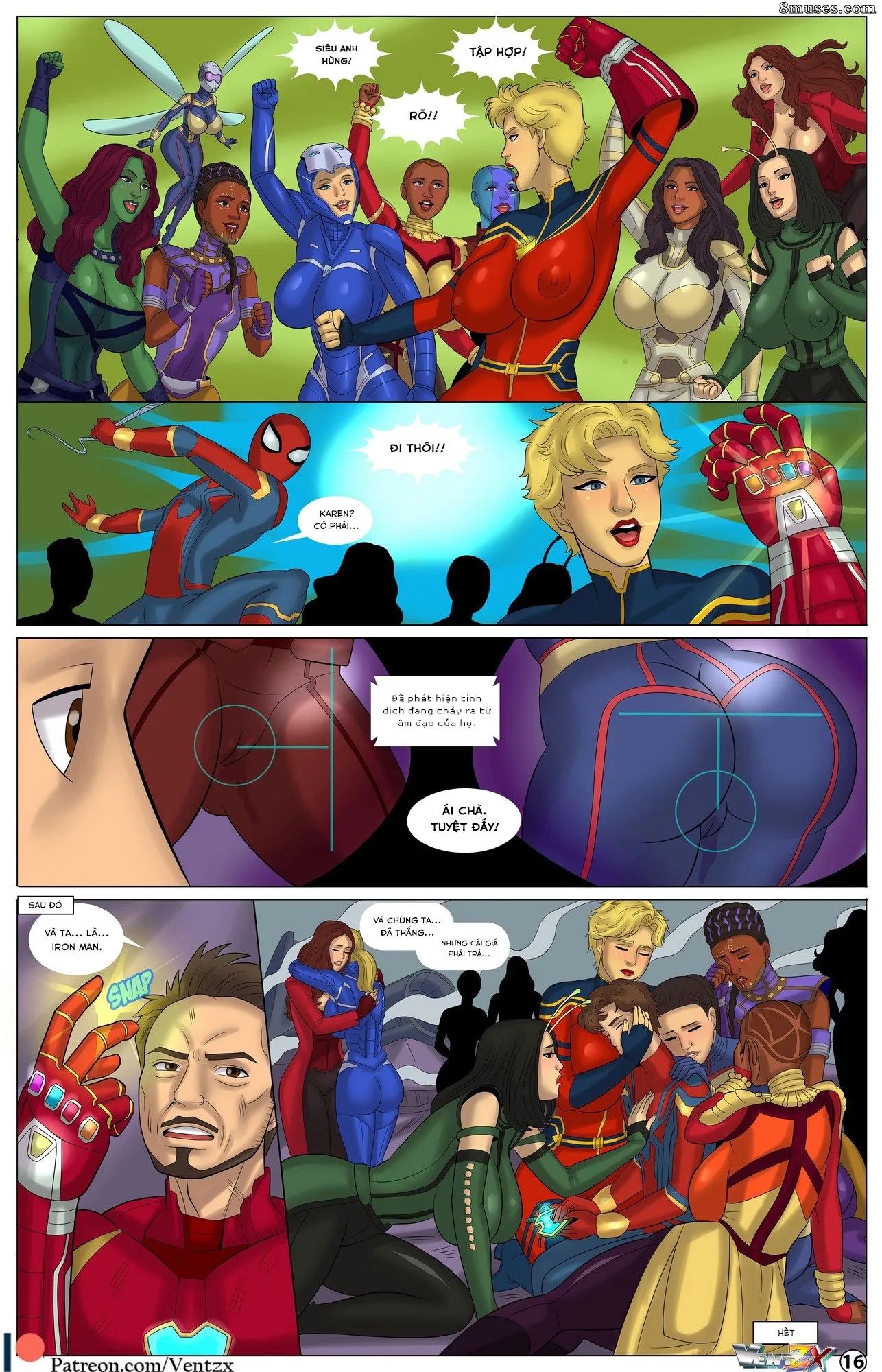 HentaiVN.net - Ảnh 18 - Giờ nghỉ của các Avengers [Avengers Halftime] - Oneshot