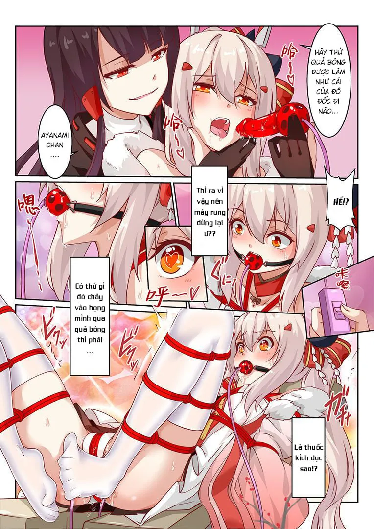 HentaiVN.net - Ảnh 12 - Sự kiên cường của Ayanami [自我意識過剩的英雄綾波連晚餐的烤肉都沒有吃就被做成了最佳搭配] - Oneshot