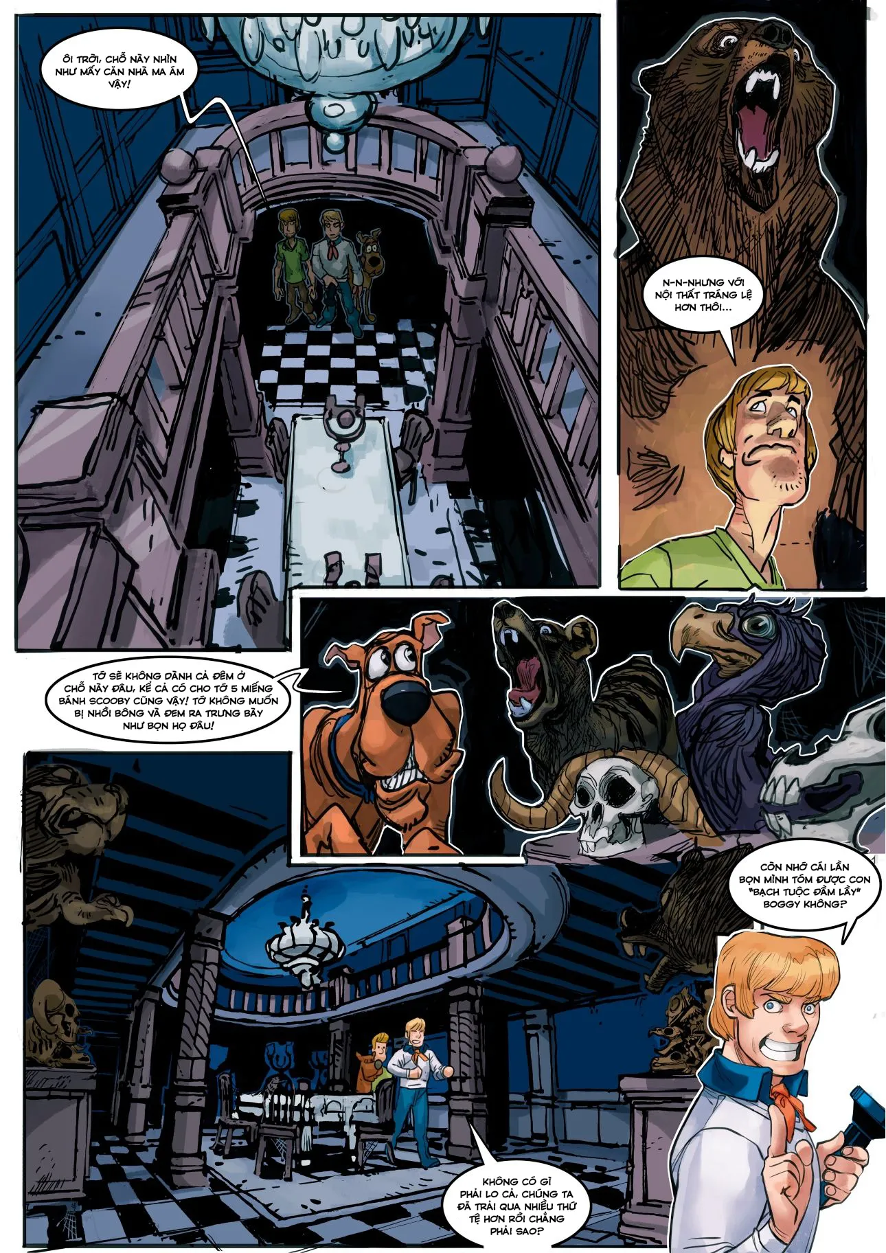 HentaiVN.net - Ảnh 11 - Scooby-Doo: Ngôi nhà ma ám [Scoubidou] - Oneshot