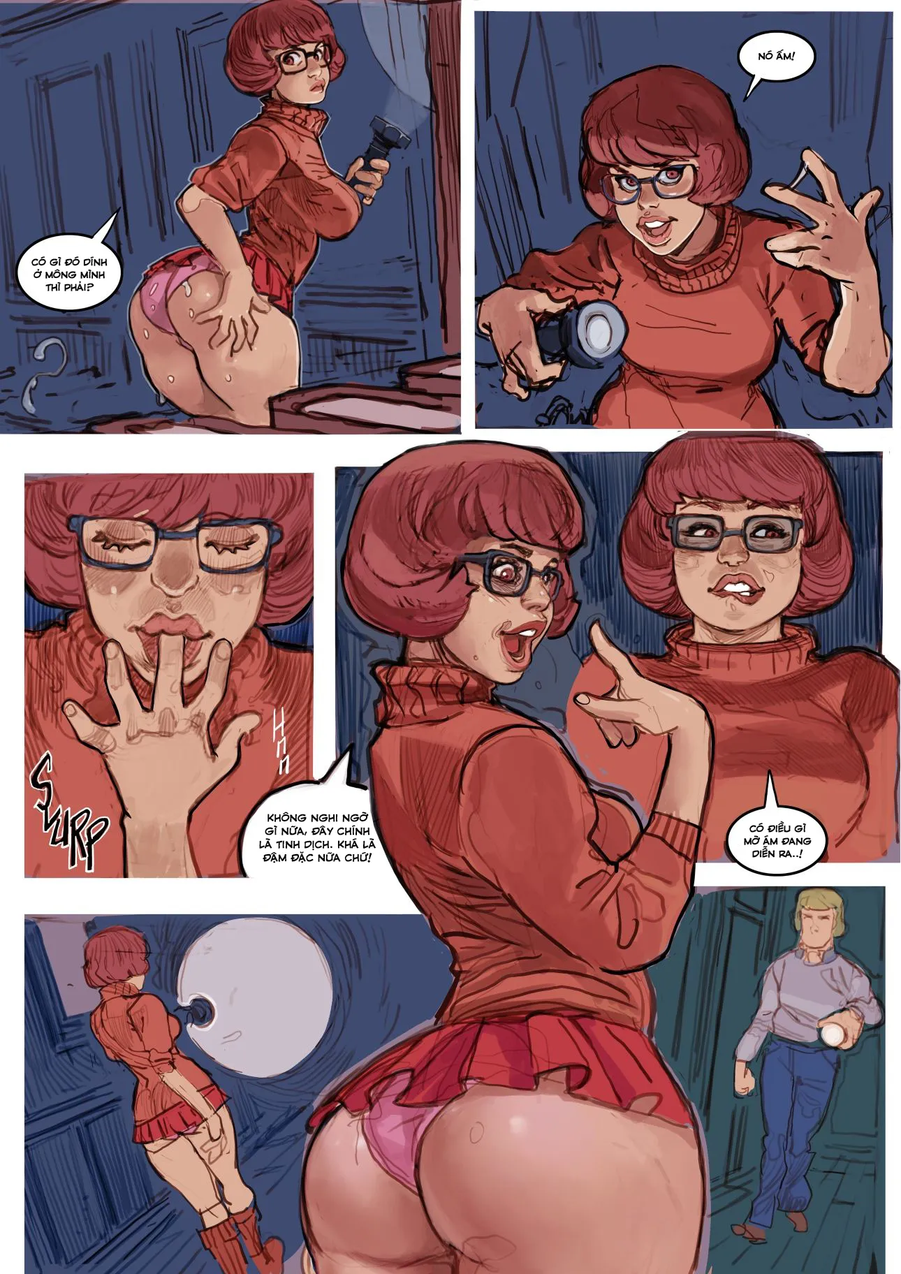 HentaiVN.net - Ảnh 6 - Scooby-Doo: Ngôi nhà ma ám [Scoubidou] - Oneshot