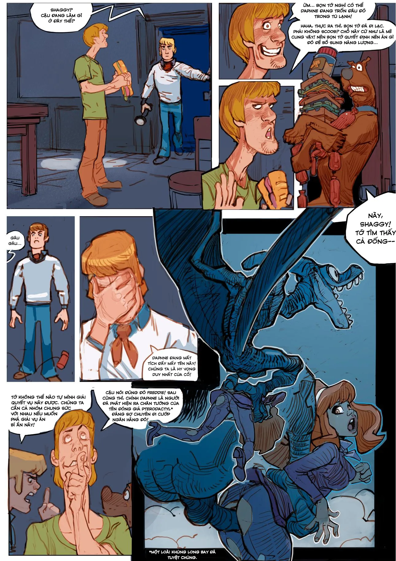 HentaiVN.net - Ảnh 7 - Scooby-Doo: Ngôi nhà ma ám [Scoubidou] - Oneshot