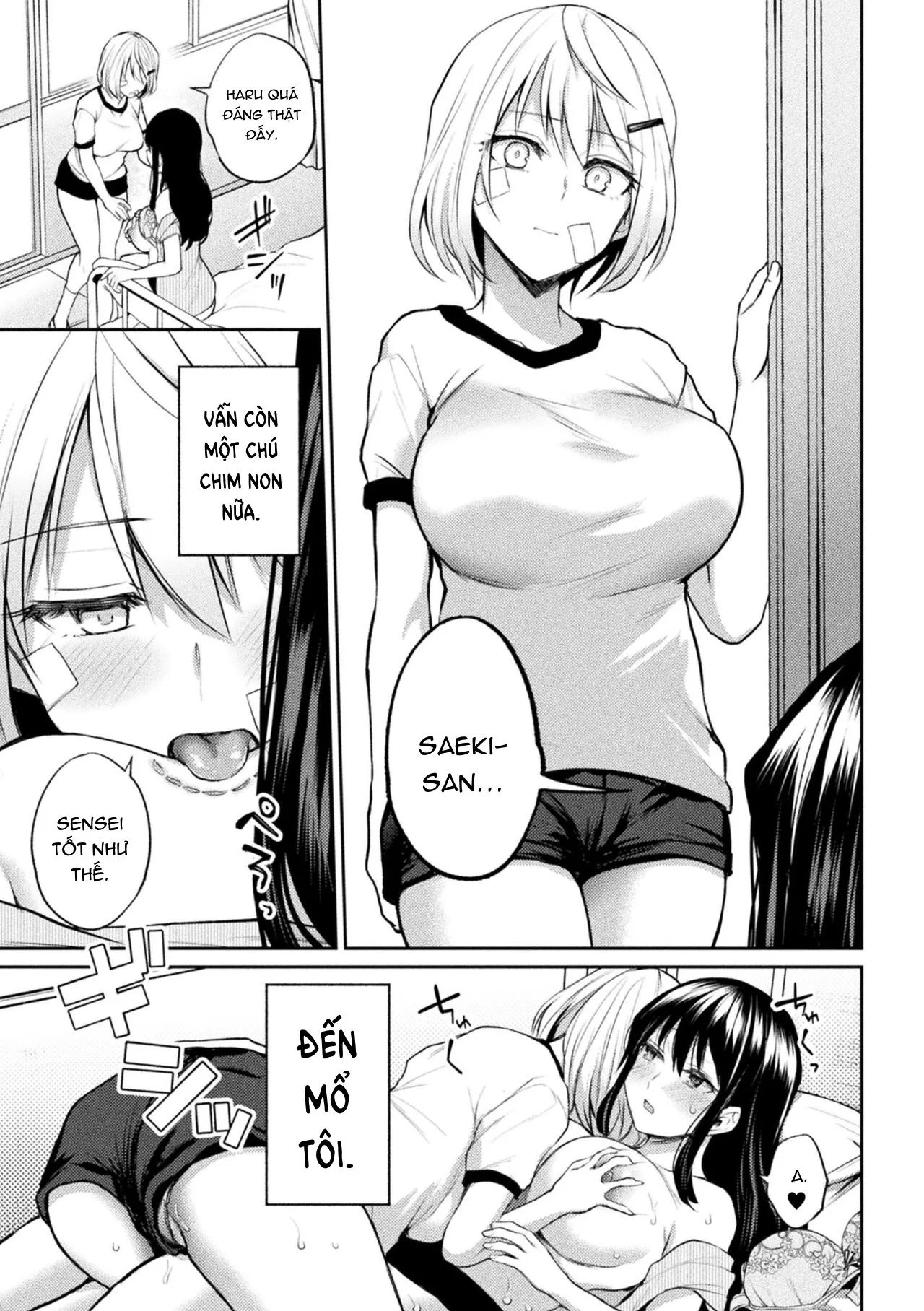 HentaiVN.net - Ảnh 5 - Cô là của em [Sensei, Watashi datte; 先生、私だって] - Oneshot