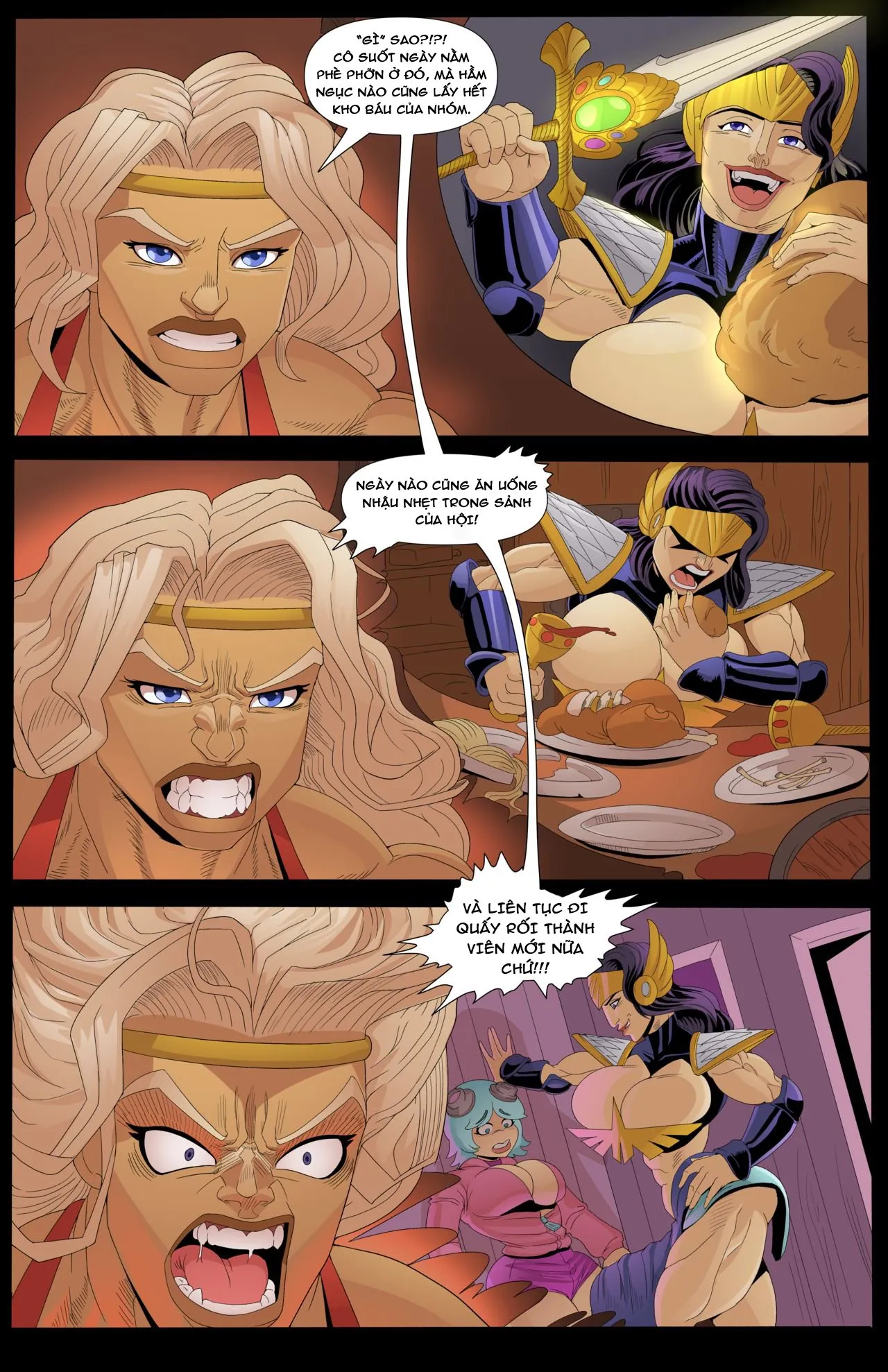 HentaiVN.net - Ảnh 7 - Hội chị em Amazons [Amazons Guild] - Oneshot