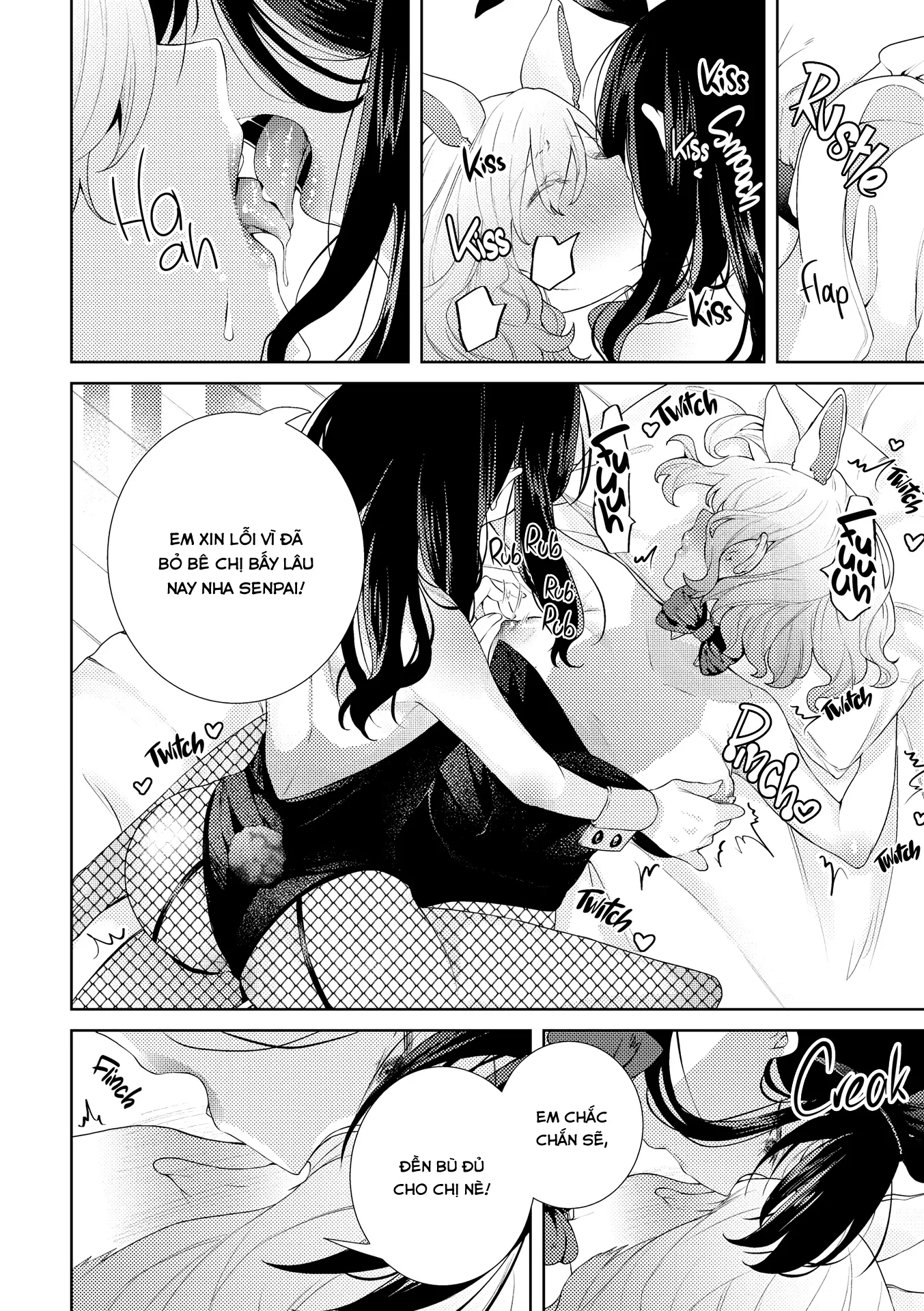 HentaiVN.net - Ảnh 12 - I Grew Bunny Ears because I was lonely!? - Oneshot