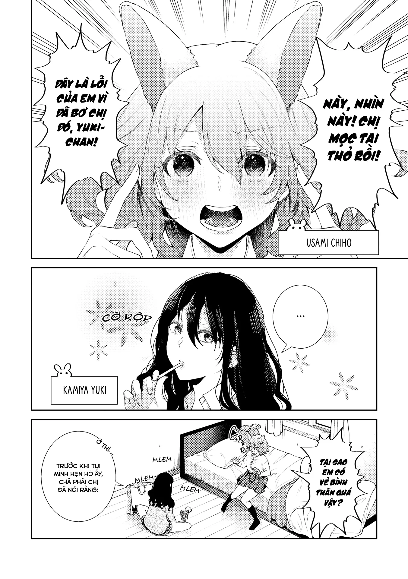 HentaiVN.net - Ảnh 6 - I Grew Bunny Ears because I was lonely!? - Oneshot