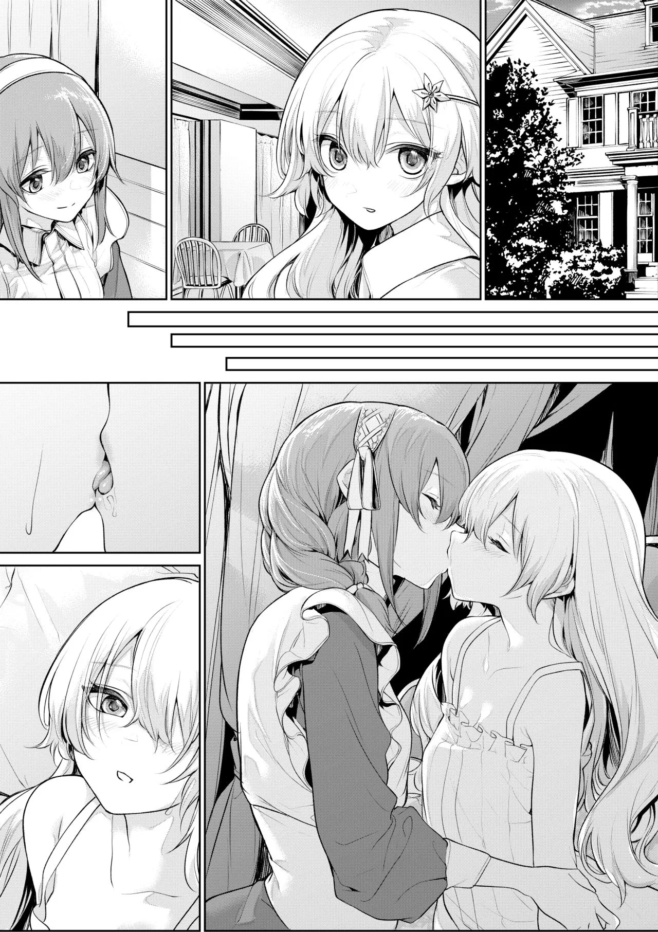 HentaiVN.net - Ảnh 4 - Tổng hợp oneshot yuri của artists zanka - Chap 1 - Maid-san o Yuuwaku suru Ojou-sama