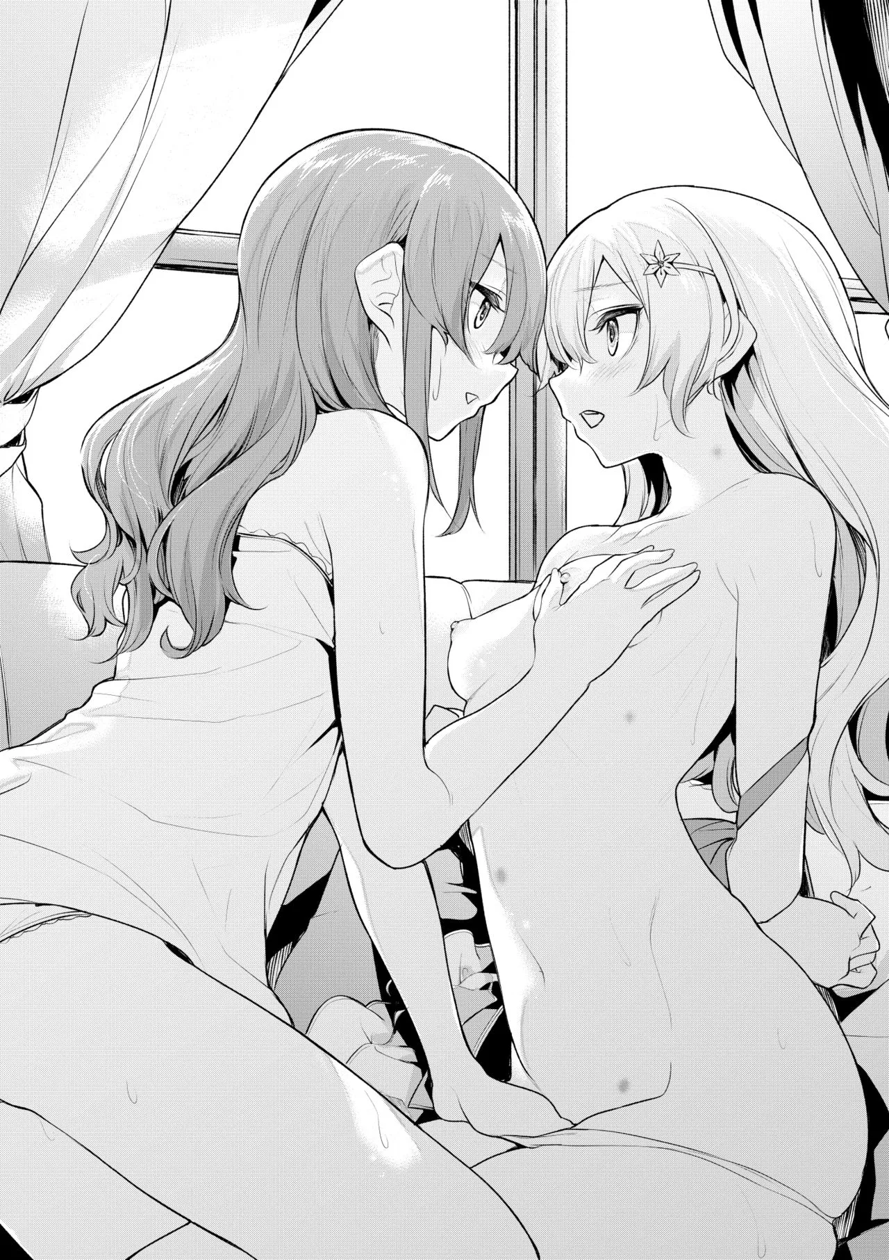HentaiVN.net - Ảnh 10 - Tổng hợp oneshot yuri của artists zanka - Chap 2 - Shujuugyakuten suru Ojou-sama to Maid-san
