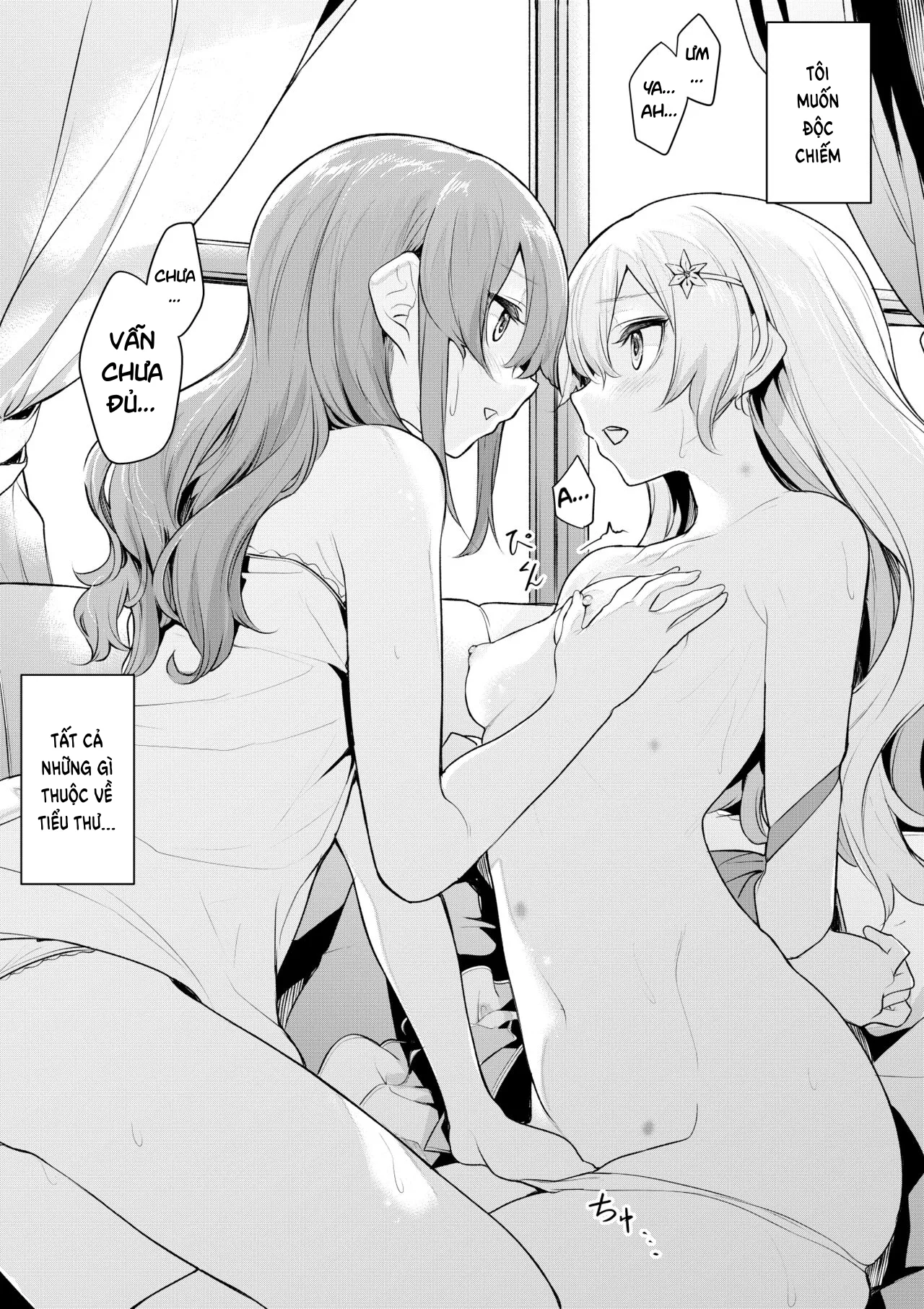 HentaiVN.net - Ảnh 5 - Tổng hợp oneshot yuri của artists zanka - Chap 2 - Shujuugyakuten suru Ojou-sama to Maid-san