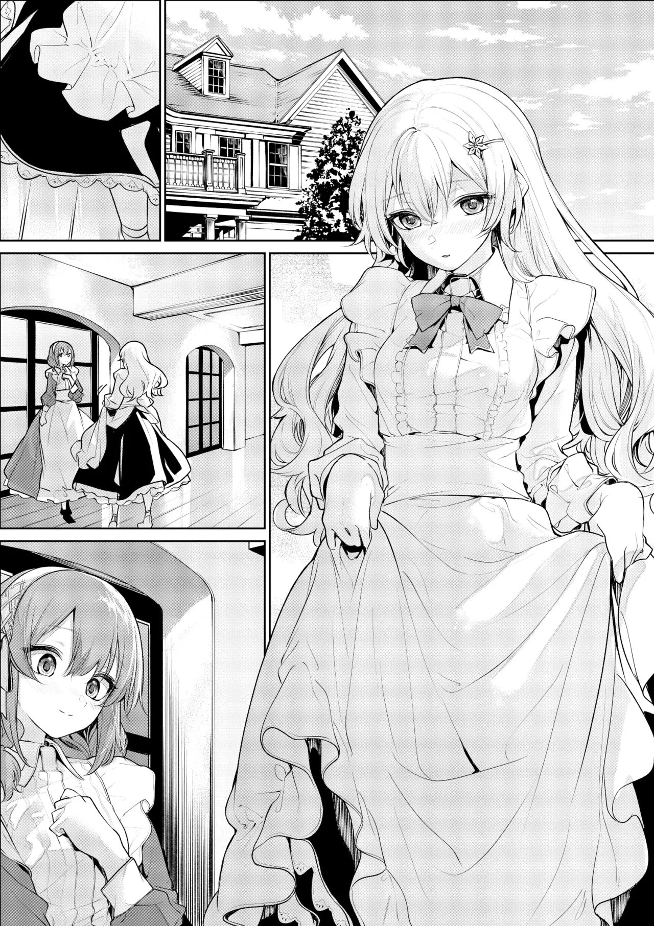 HentaiVN.net - Ảnh 6 - Tổng hợp oneshot yuri của artists zanka - Chap 2 - Shujuugyakuten suru Ojou-sama to Maid-san