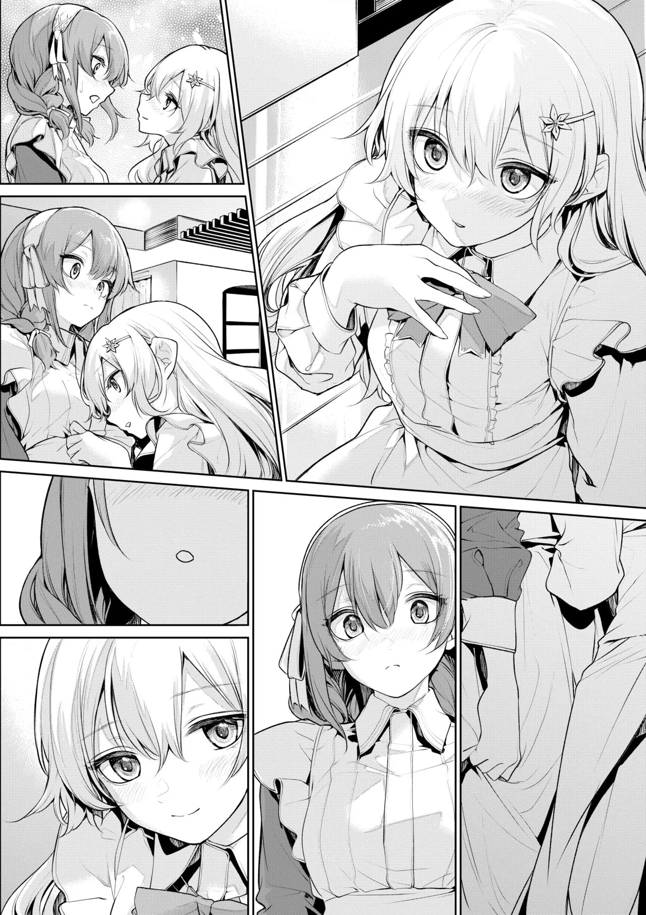 HentaiVN.net - Ảnh 7 - Tổng hợp oneshot yuri của artists zanka - Chap 2 - Shujuugyakuten suru Ojou-sama to Maid-san