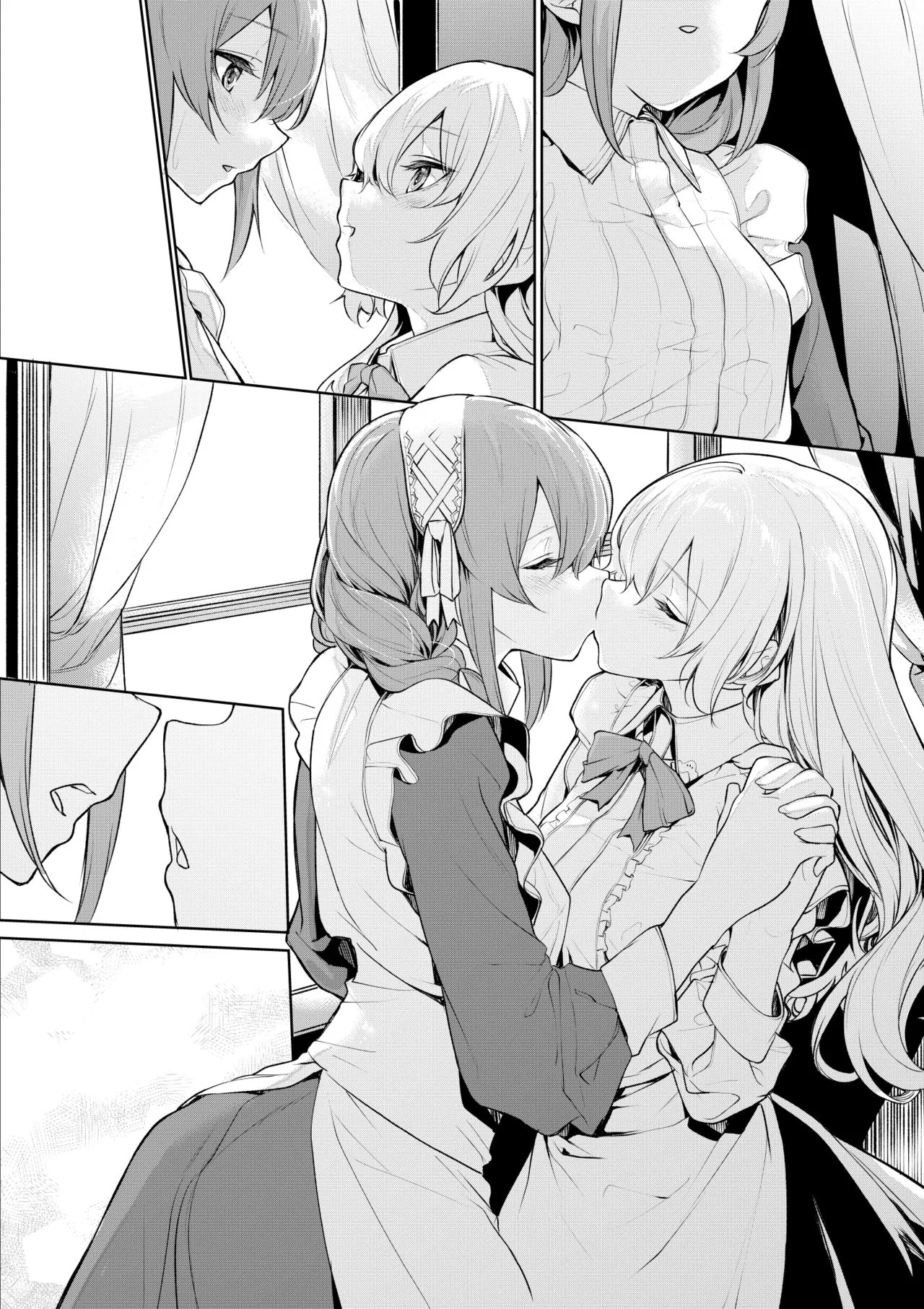 HentaiVN.net - Ảnh 8 - Tổng hợp oneshot yuri của artists zanka - Chap 2 - Shujuugyakuten suru Ojou-sama to Maid-san
