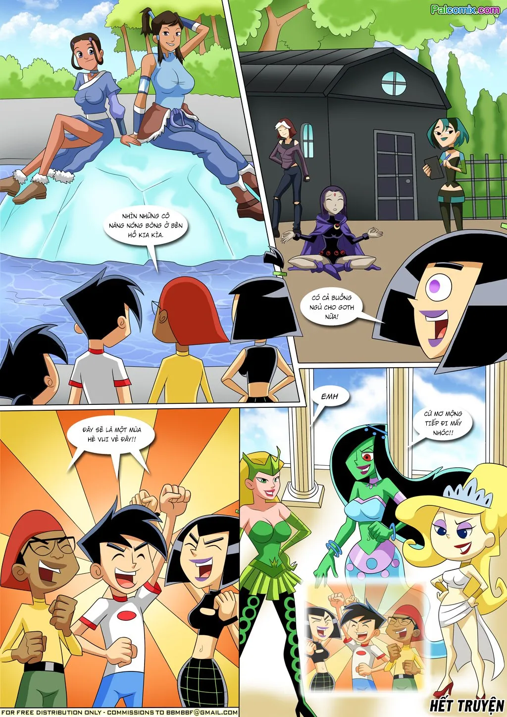 HentaiVN.net - Ảnh 16 - Trại hè cùng gia đình Phantom [Camp Woody - The Phantom Prelude] - Oneshot