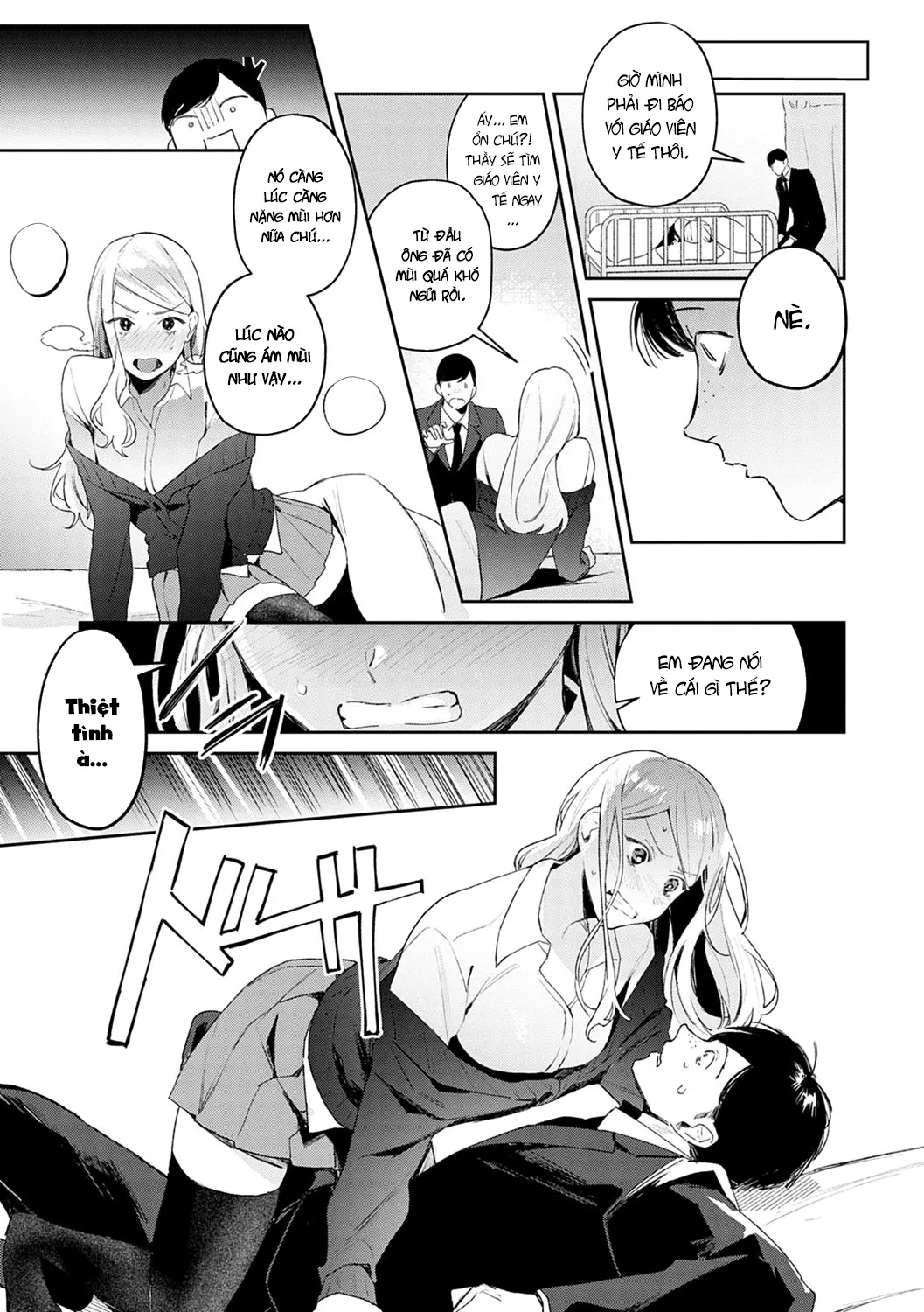 HentaiVN.net - Ảnh 8 - Tiến vào nhục cảm [Hatsujo Approach] - Chap 1: Nữ sinh cá biệt