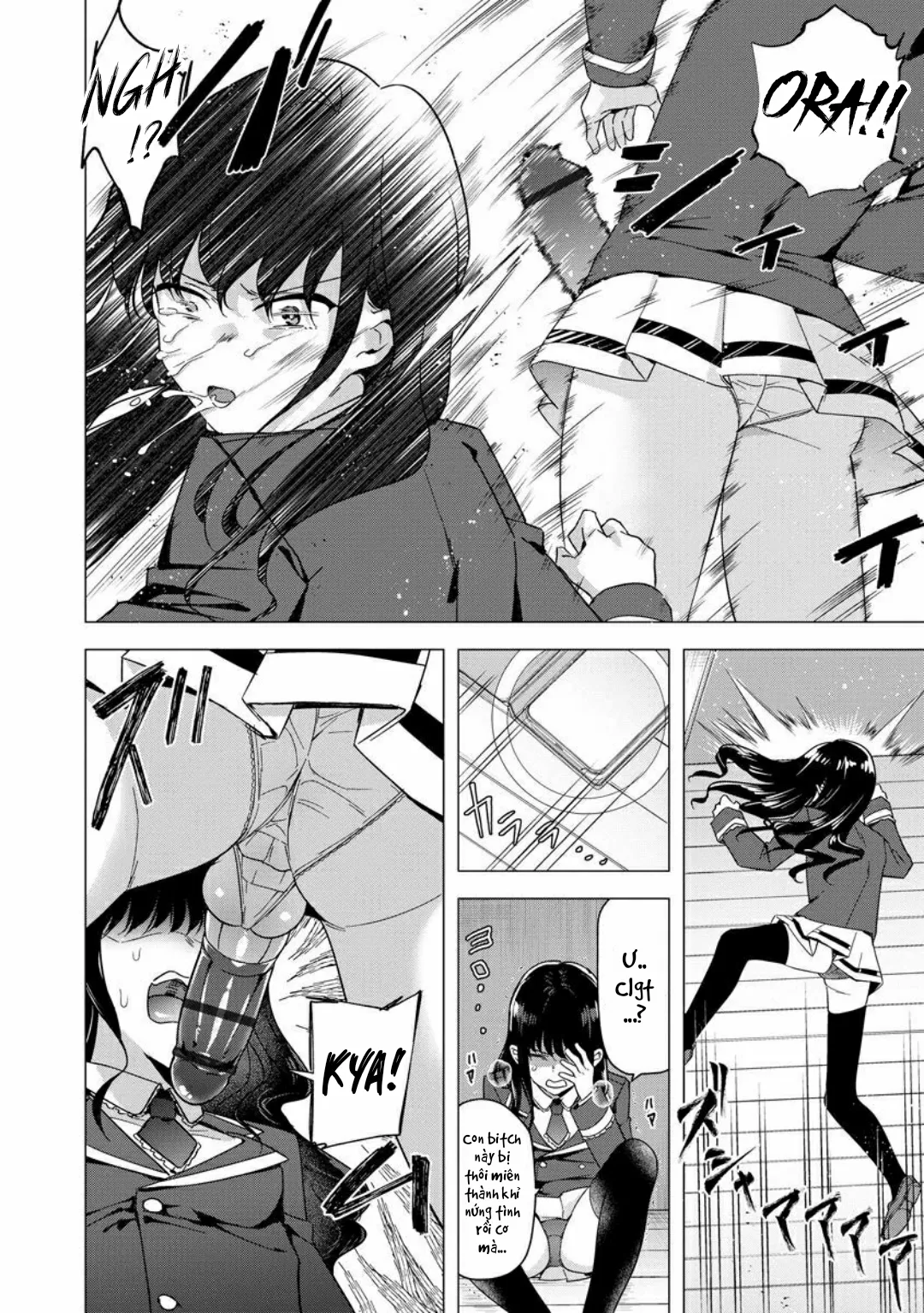 HentaiVN.net - Ảnh 7 - Trừng phạt con nhỏ phách lối bằng con cá chà bặc [Futanari Kyousei Bokki Saimin Kaeriuchi Seibai! ; Hypnotising a Futanari into having an Erection then having the Tables Turned and Getting Punished] - Oneshot