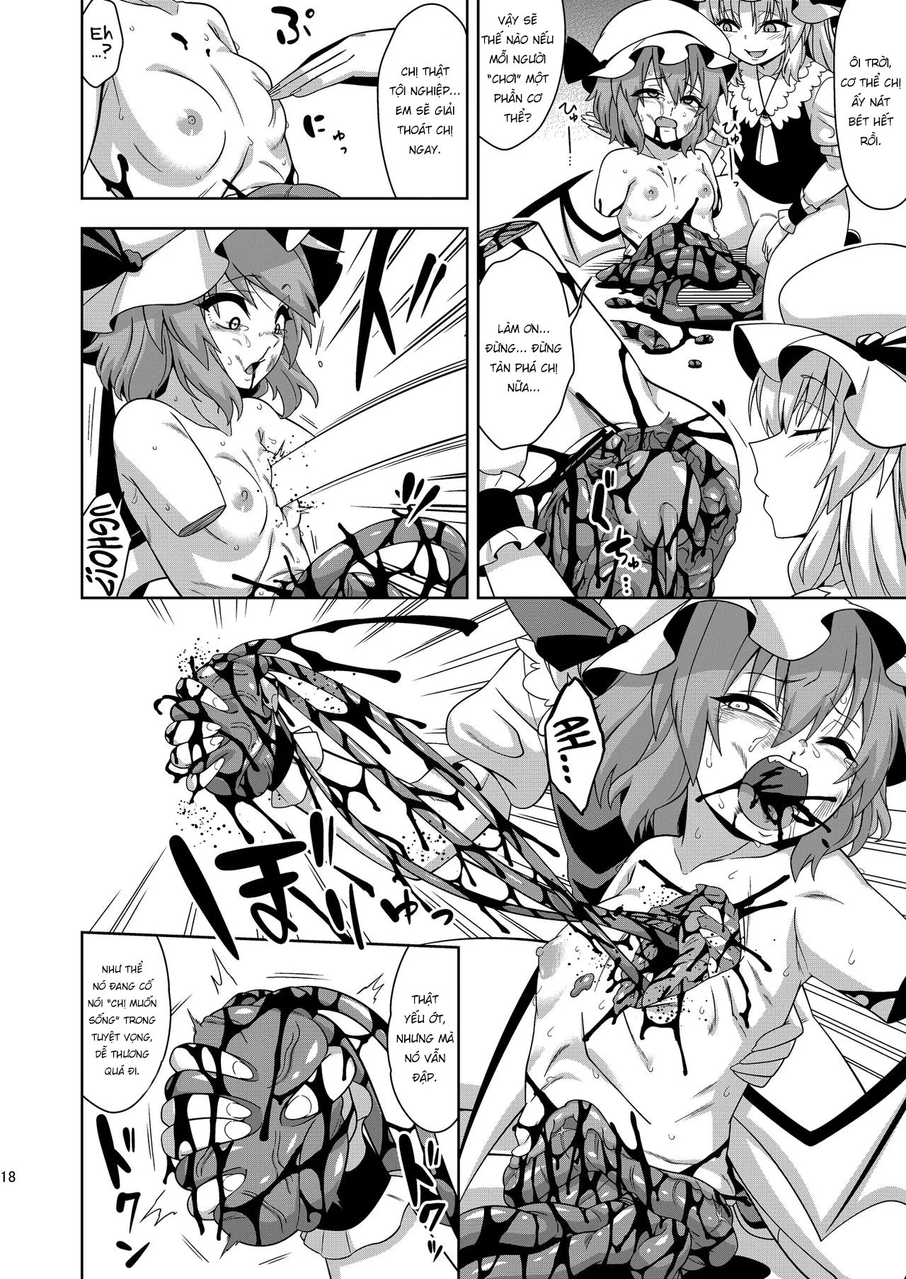 HentaiVN.net - Ảnh 19 - VAMPIRE SACRIFICE [VAMPIRE SACRIFICE,] - Oneshot
