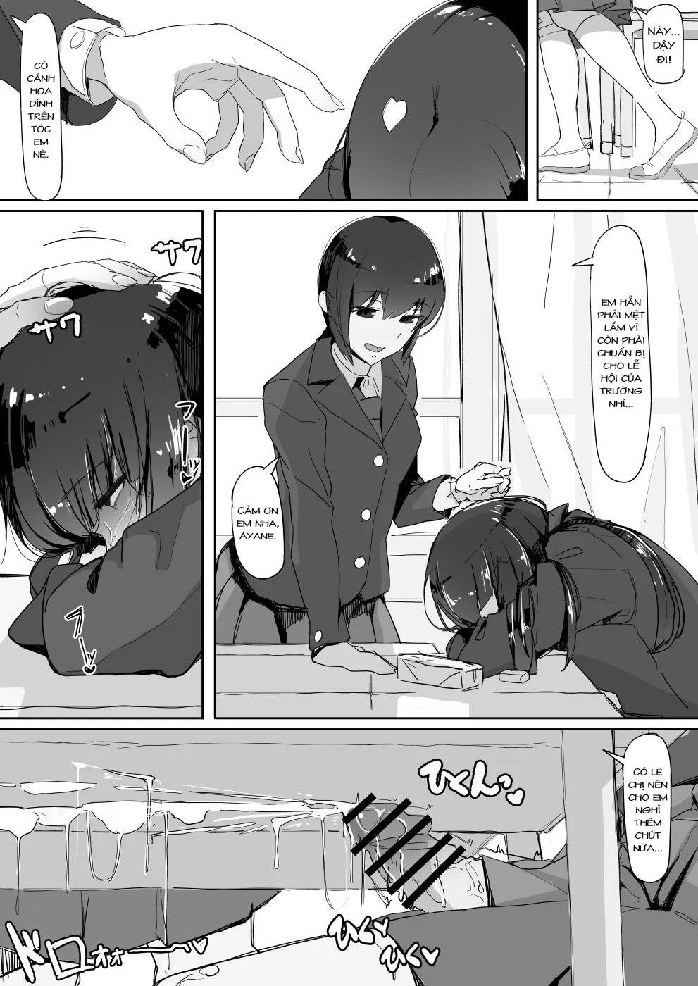 HentaiVN.net - Ảnh 13 - Gái có cu địt gái không cu [Tsuiteru ; Attached] - Oneshot