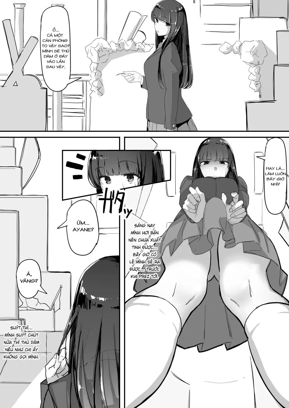 HentaiVN.net - Ảnh 15 - Gái có cu địt gái không cu [Tsuiteru ; Attached] - Oneshot