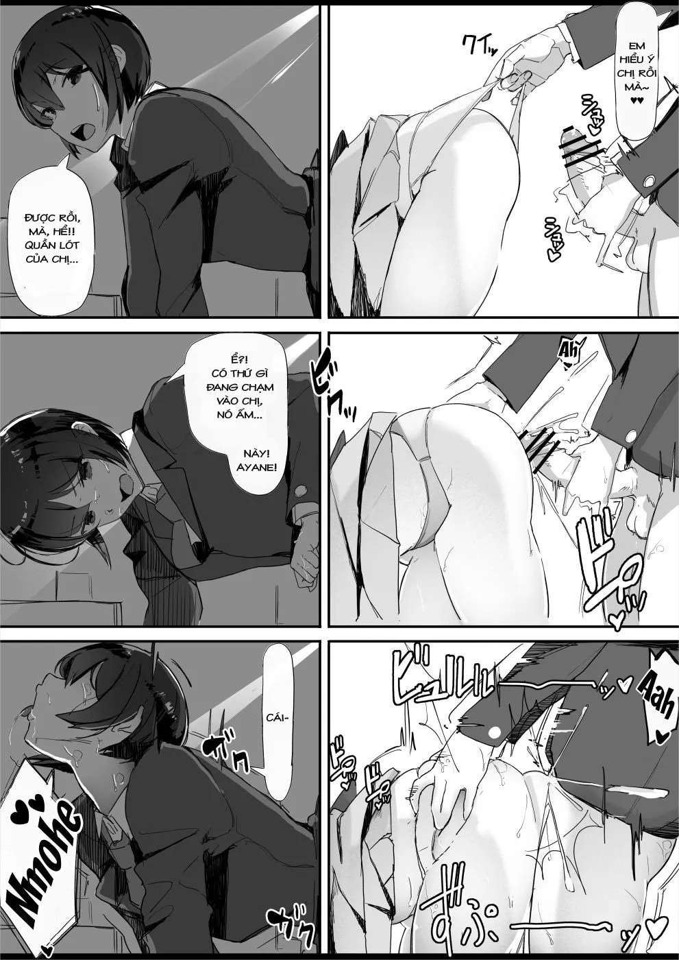 HentaiVN.net - Ảnh 21 - Gái có cu địt gái không cu [Tsuiteru ; Attached] - Oneshot