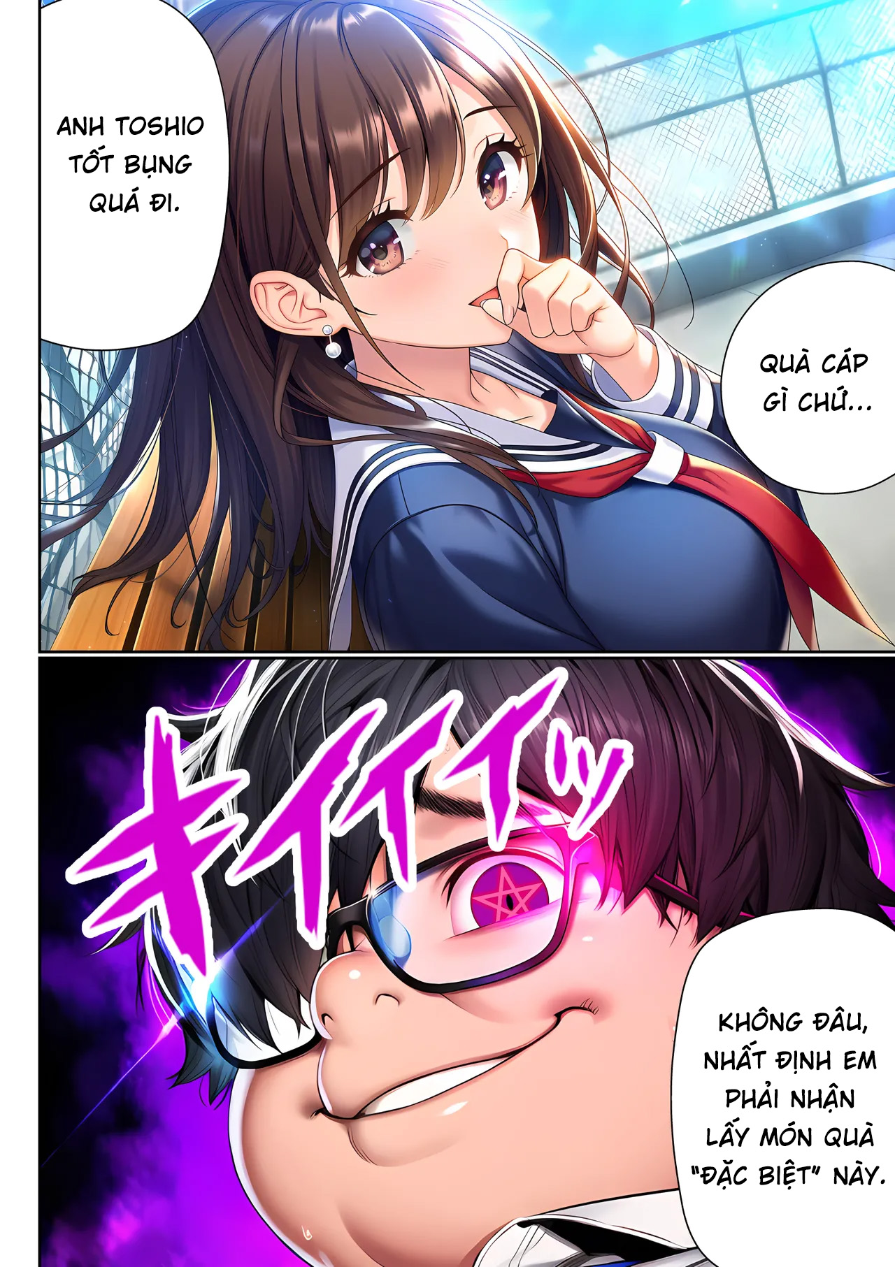 HentaiVN.net - Ảnh 115 - Hypnosis Brainwashing Domination Academy: The Fat Guy's Counterattack - Siuuu Phẩm
