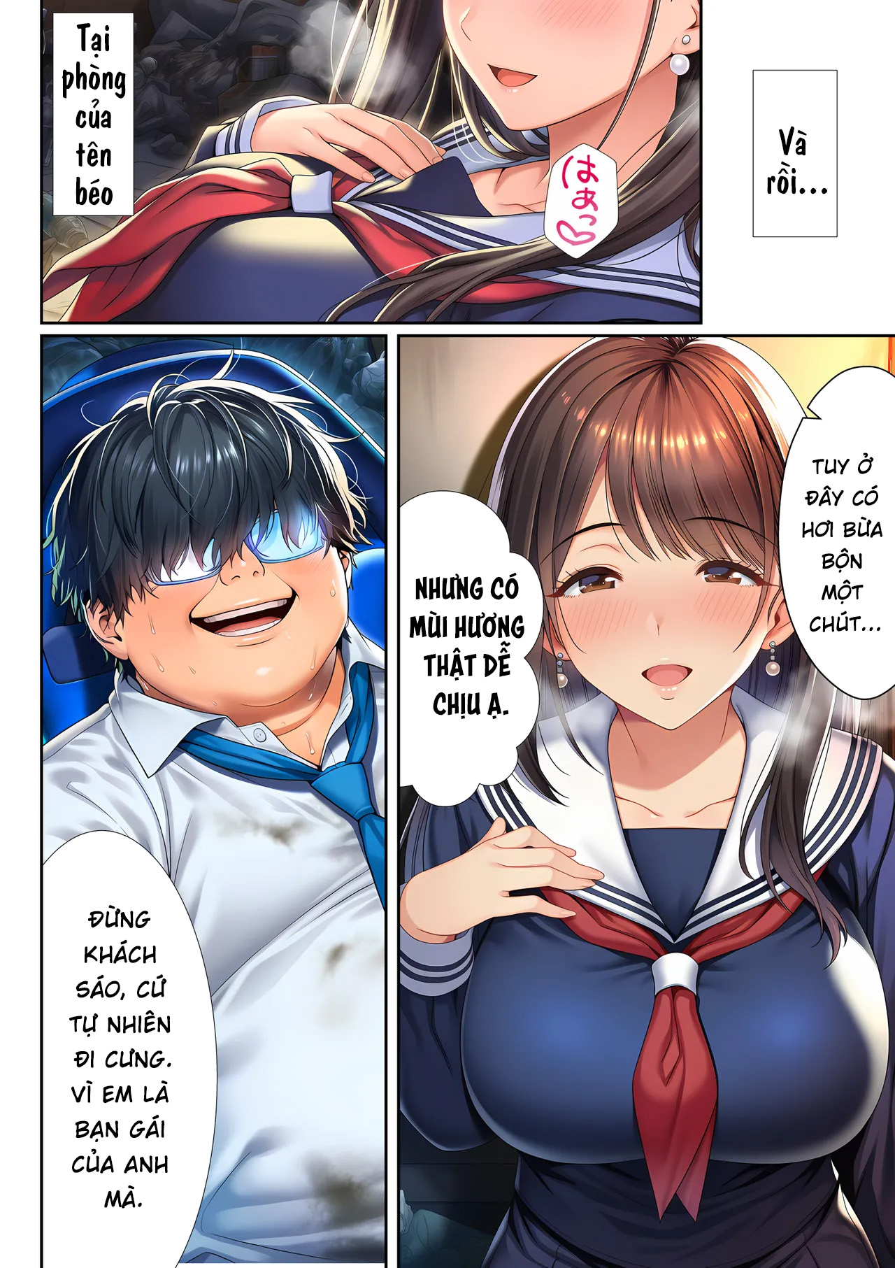 HentaiVN.net - Ảnh 123 - Hypnosis Brainwashing Domination Academy: The Fat Guy's Counterattack - Siuuu Phẩm