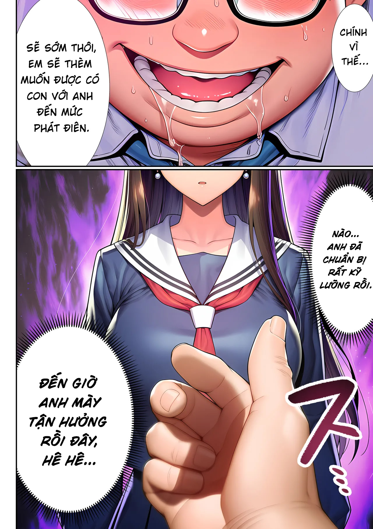 HentaiVN.net - Ảnh 129 - Hypnosis Brainwashing Domination Academy: The Fat Guy's Counterattack - Siuuu Phẩm