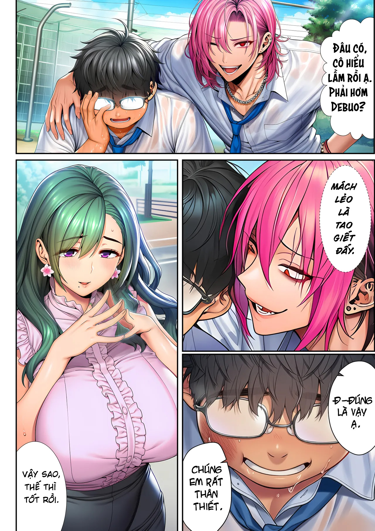HentaiVN.net - Ảnh 13 - Hypnosis Brainwashing Domination Academy: The Fat Guy's Counterattack - Siuuu Phẩm