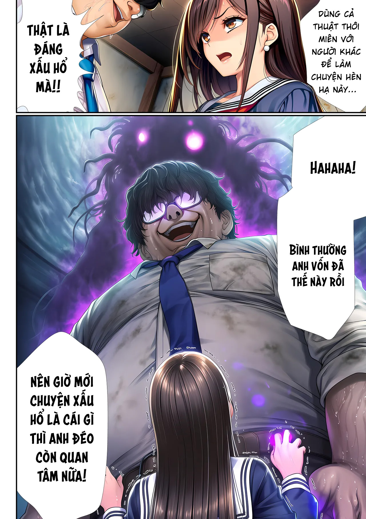 HentaiVN.net - Ảnh 133 - Hypnosis Brainwashing Domination Academy: The Fat Guy's Counterattack - Siuuu Phẩm