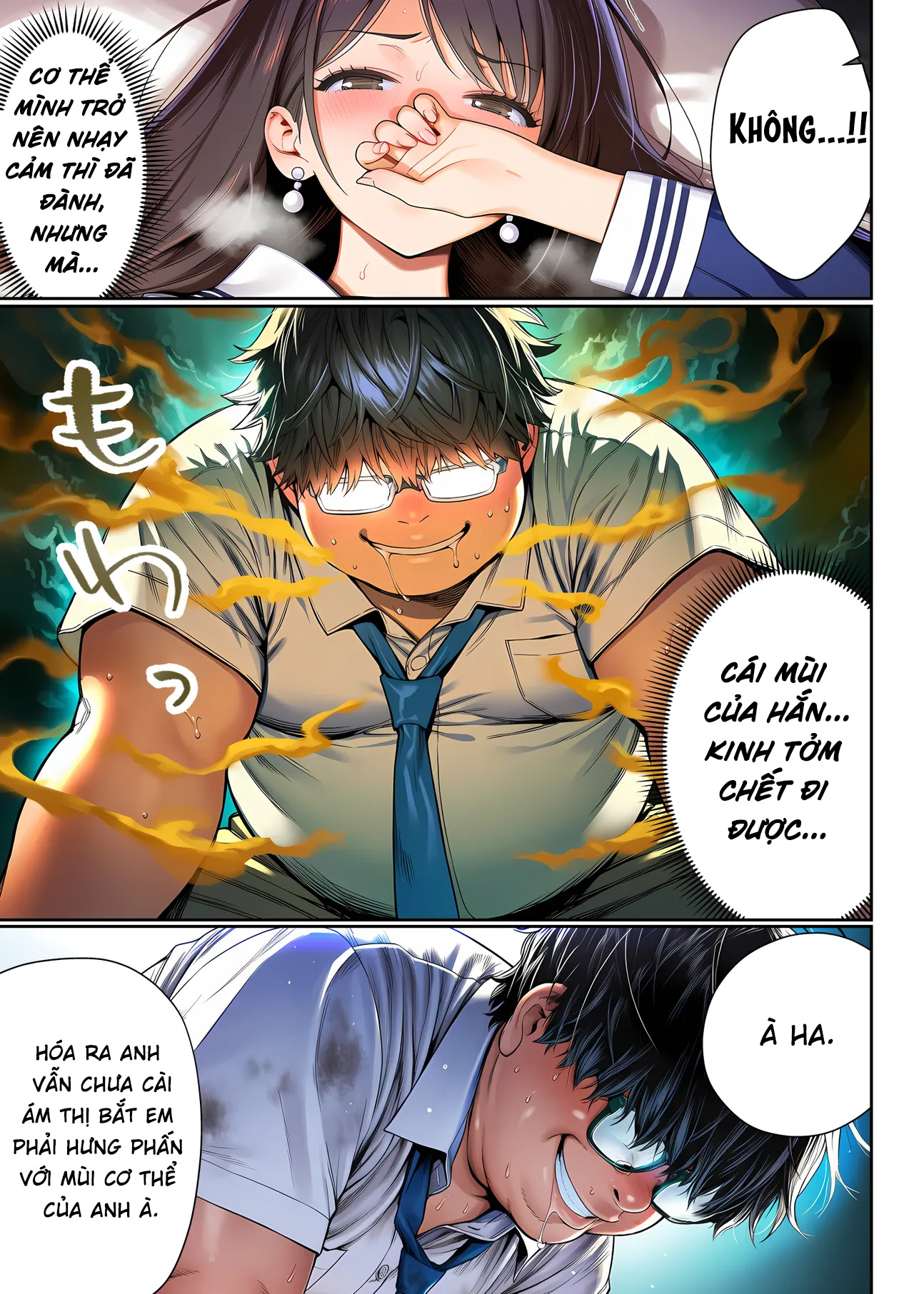 HentaiVN.net - Ảnh 140 - Hypnosis Brainwashing Domination Academy: The Fat Guy's Counterattack - Siuuu Phẩm