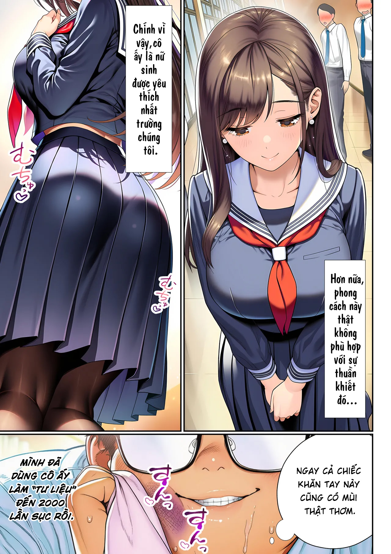 HentaiVN.net - Ảnh 18 - Hypnosis Brainwashing Domination Academy: The Fat Guy's Counterattack - Siuuu Phẩm