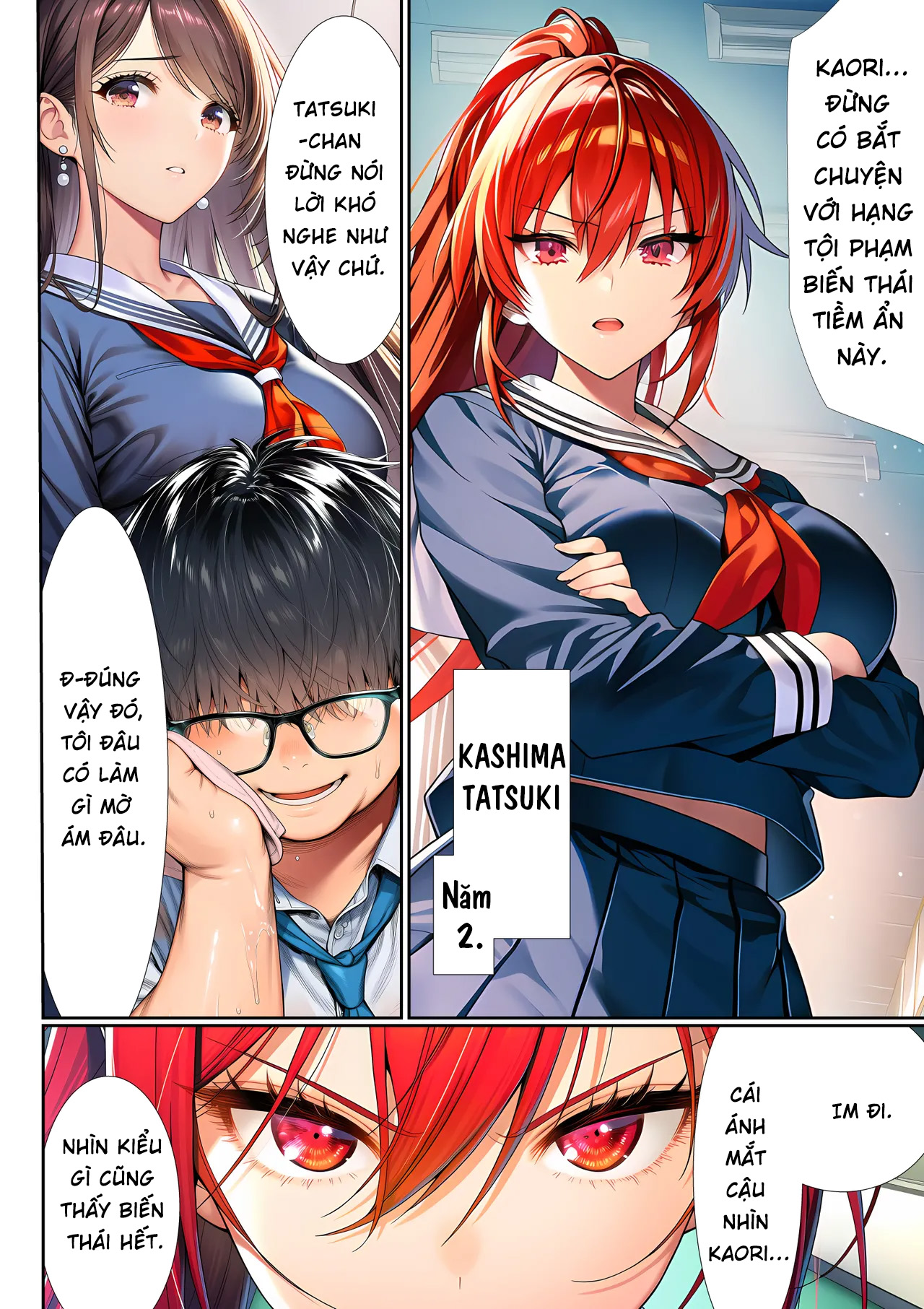 HentaiVN.net - Ảnh 19 - Hypnosis Brainwashing Domination Academy: The Fat Guy's Counterattack - Siuuu Phẩm