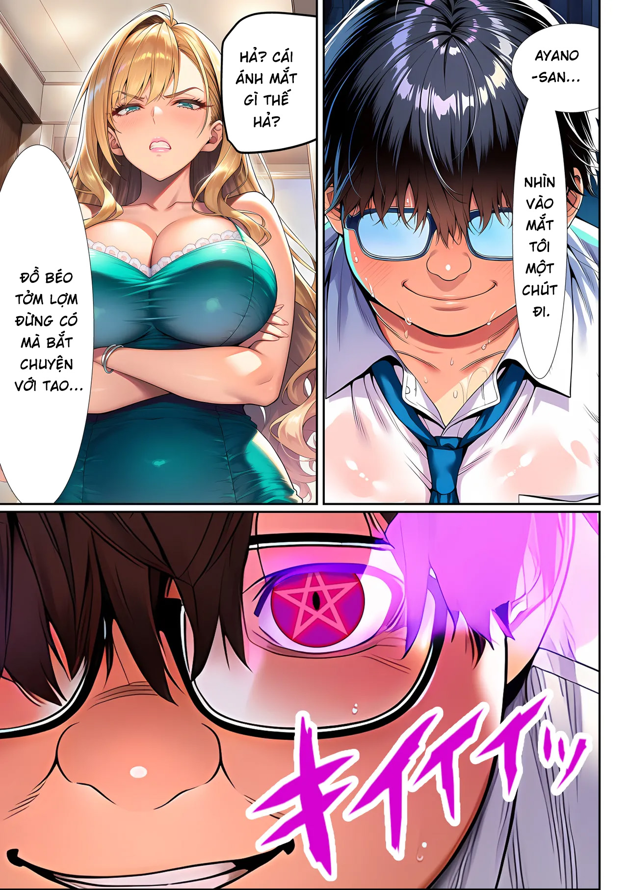 HentaiVN.net - Ảnh 42 - Hypnosis Brainwashing Domination Academy: The Fat Guy's Counterattack - Siuuu Phẩm