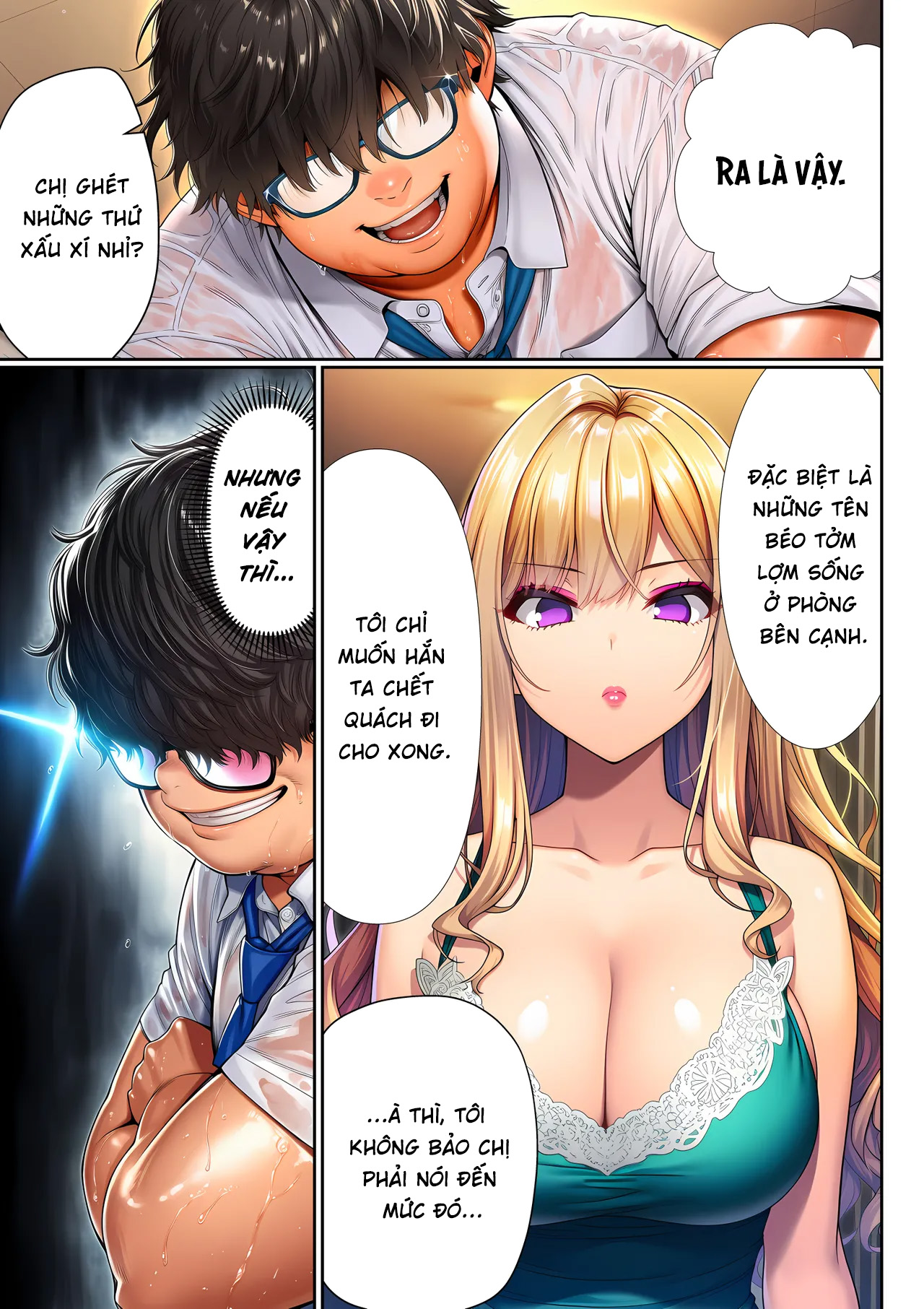 HentaiVN.net - Ảnh 46 - Hypnosis Brainwashing Domination Academy: The Fat Guy's Counterattack - Siuuu Phẩm