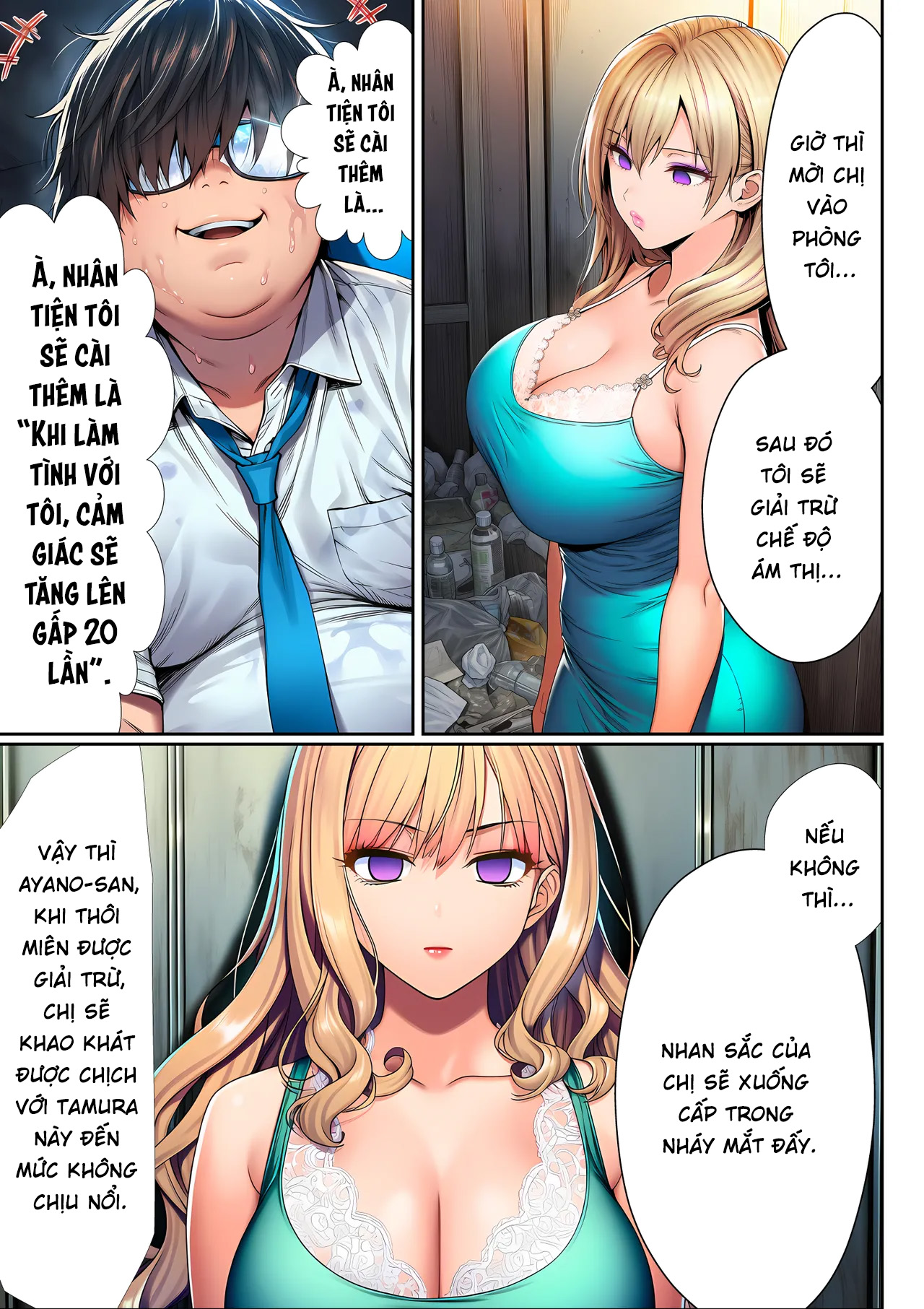 HentaiVN.net - Ảnh 48 - Hypnosis Brainwashing Domination Academy: The Fat Guy's Counterattack - Siuuu Phẩm