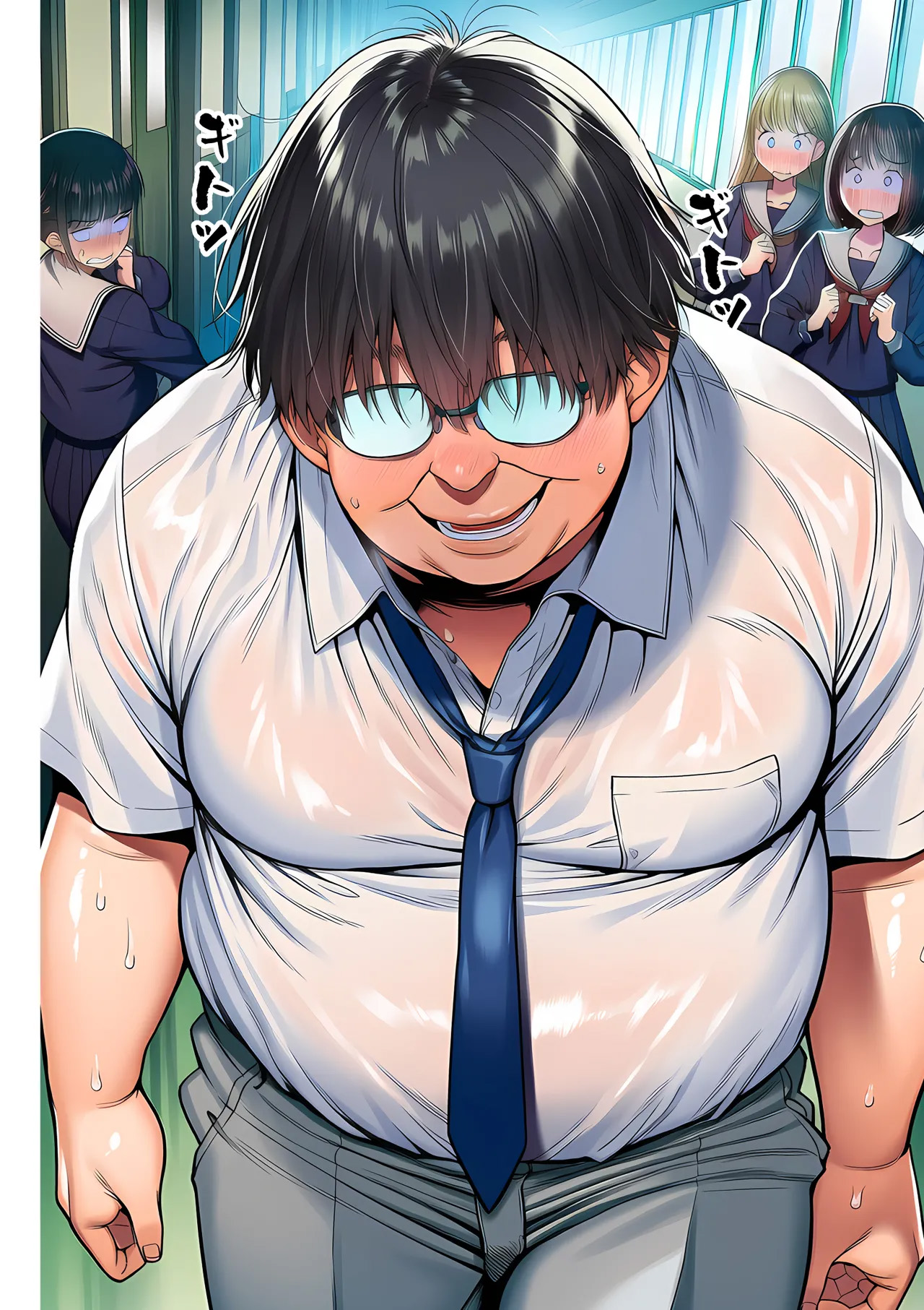 HentaiVN.net - Ảnh 7 - Hypnosis Brainwashing Domination Academy: The Fat Guy's Counterattack - Siuuu Phẩm