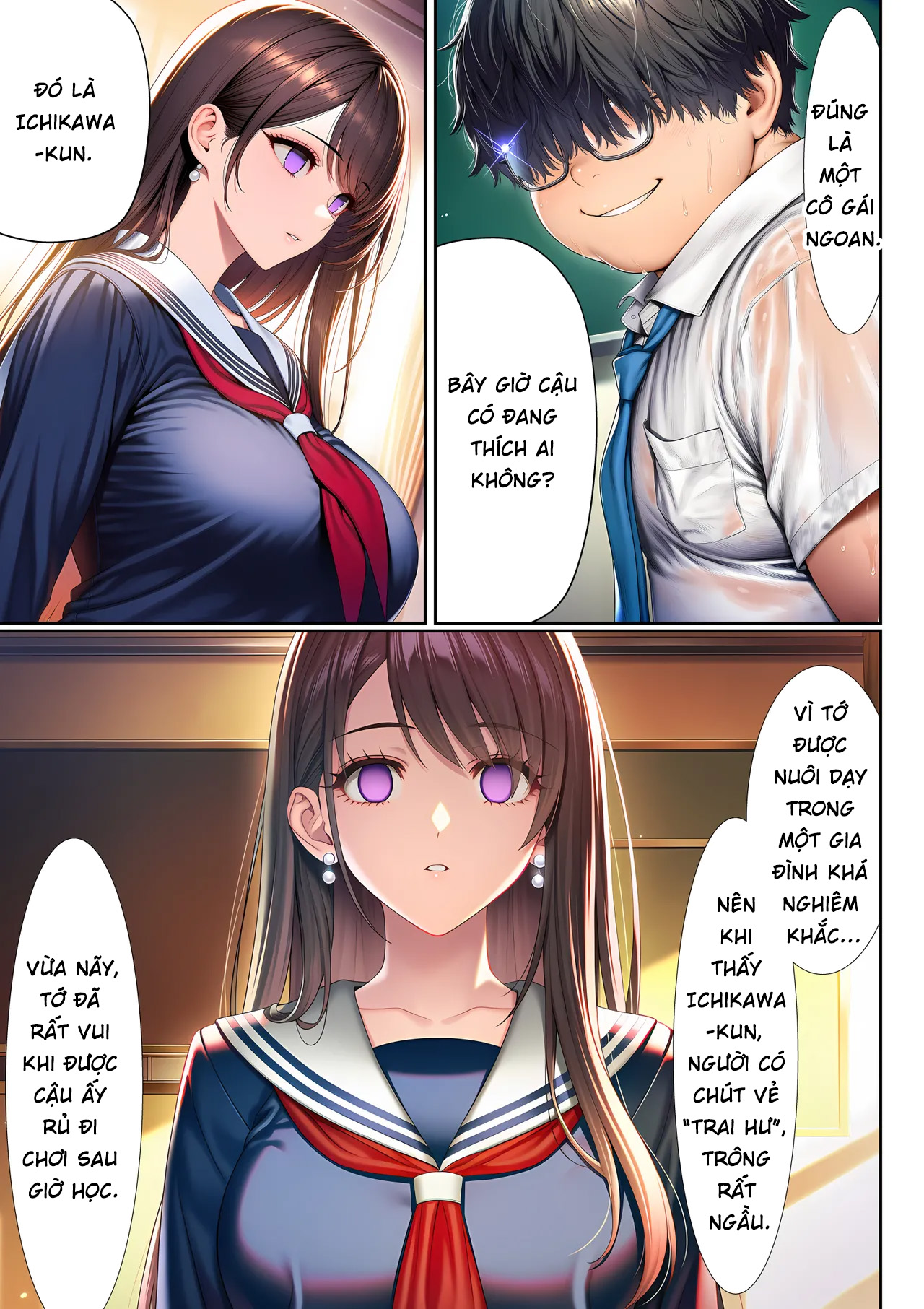 HentaiVN.net - Ảnh 76 - Hypnosis Brainwashing Domination Academy: The Fat Guy's Counterattack - Siuuu Phẩm