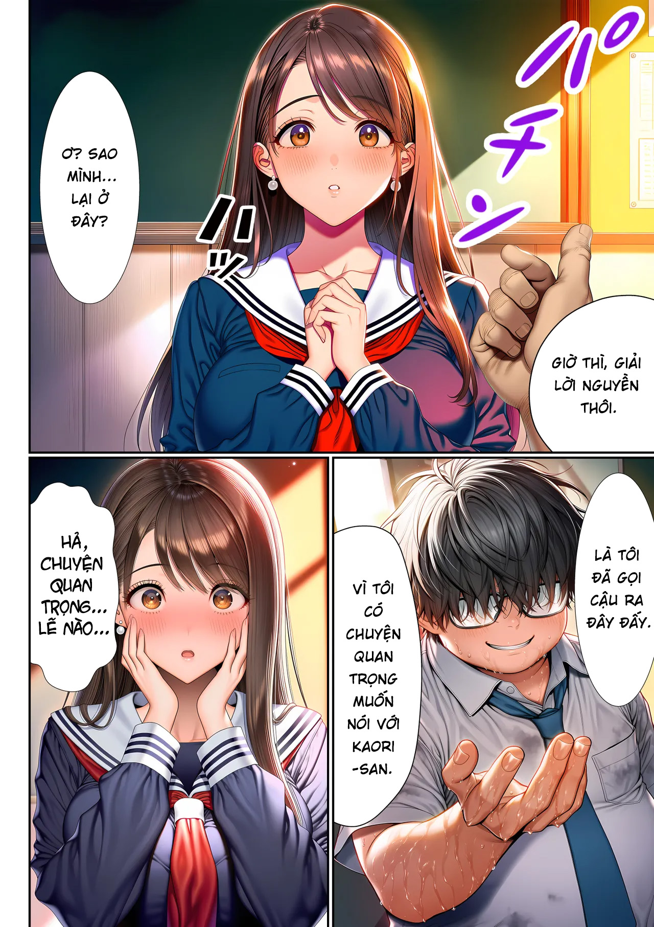 HentaiVN.net - Ảnh 79 - Hypnosis Brainwashing Domination Academy: The Fat Guy's Counterattack - Siuuu Phẩm