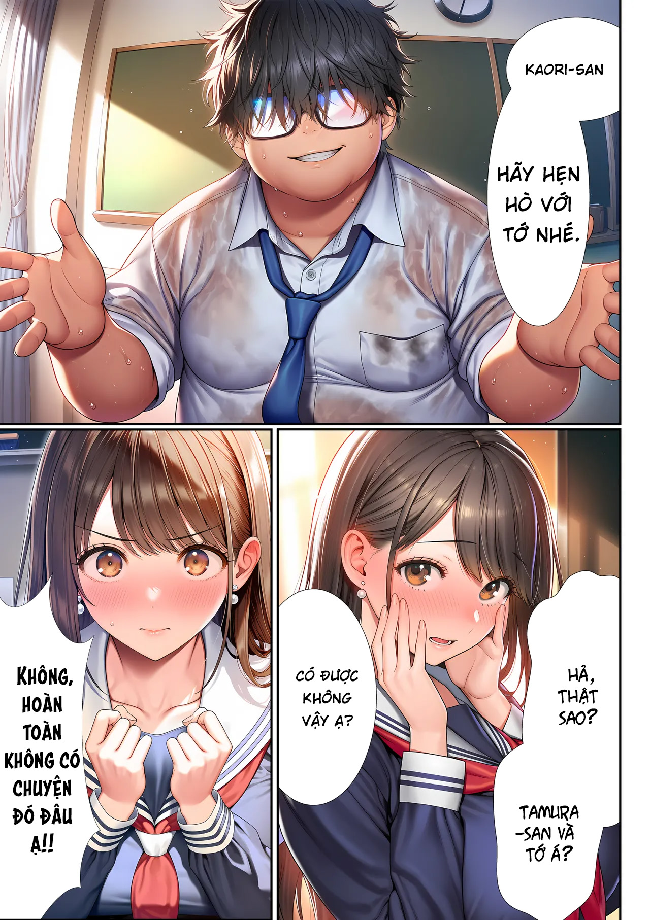 HentaiVN.net - Ảnh 80 - Hypnosis Brainwashing Domination Academy: The Fat Guy's Counterattack - Siuuu Phẩm