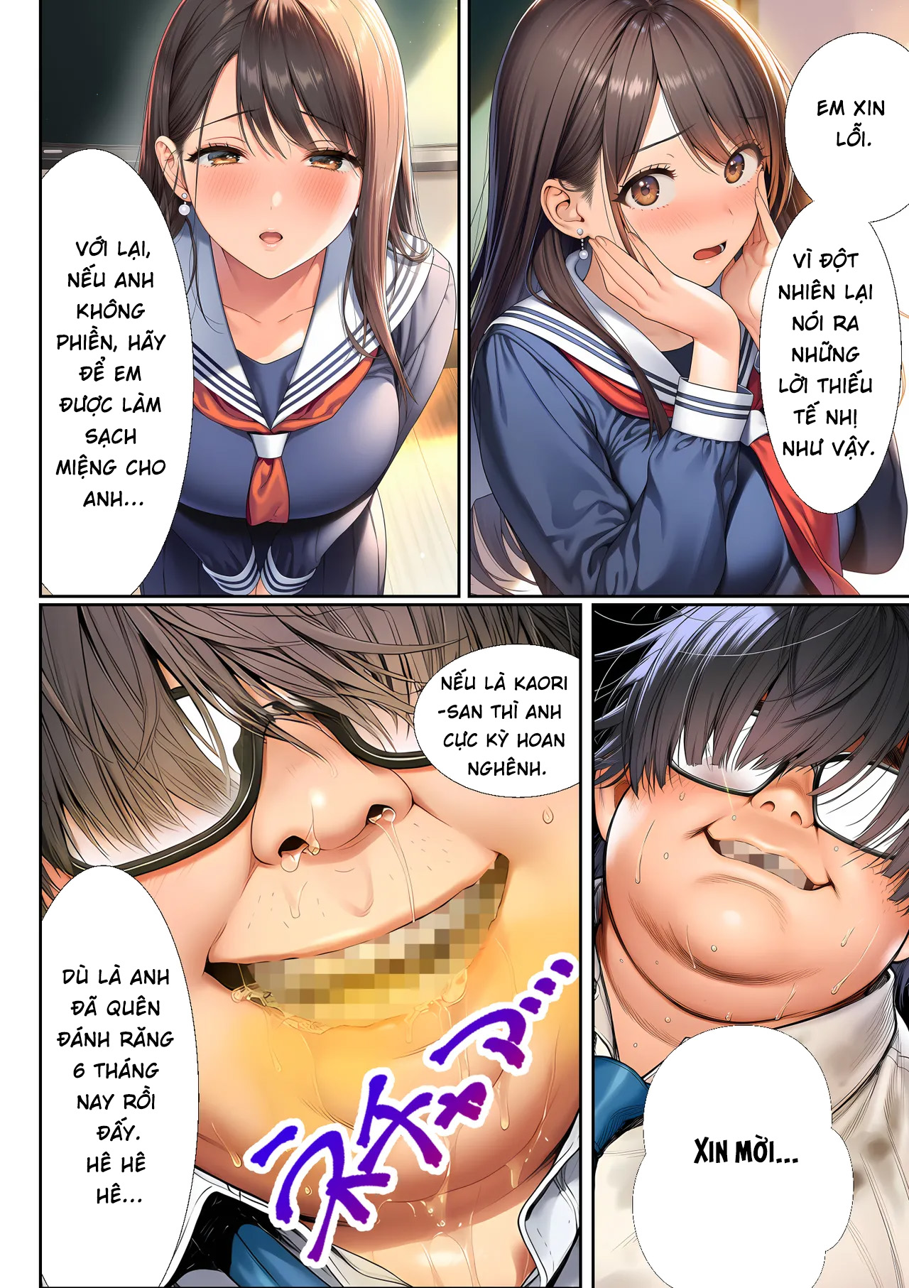 HentaiVN.net - Ảnh 89 - Hypnosis Brainwashing Domination Academy: The Fat Guy's Counterattack - Siuuu Phẩm