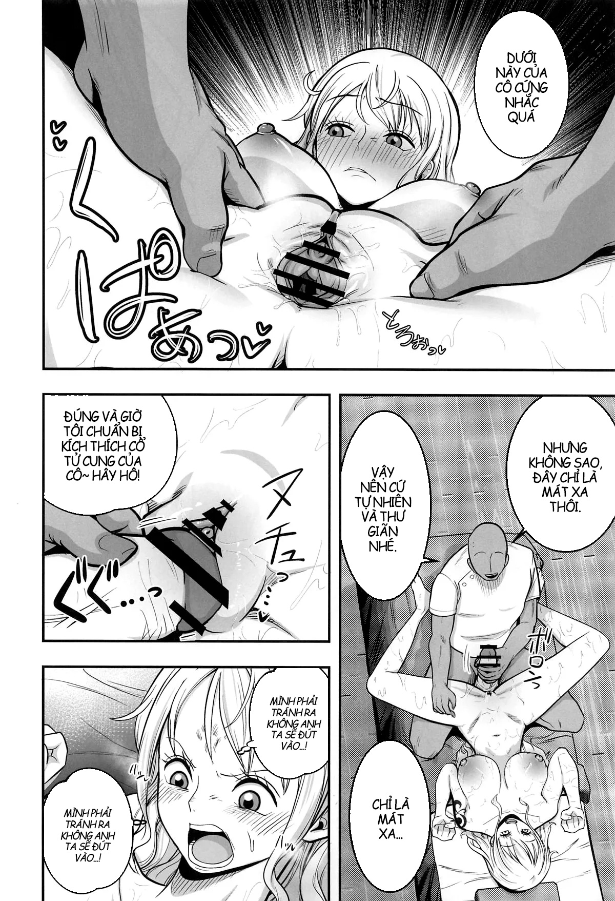 HentaiVN.net - Ảnh 18 - Nami-san Ofuro no Ato ni Oil Massage wa Ikaga? - Oneshot.