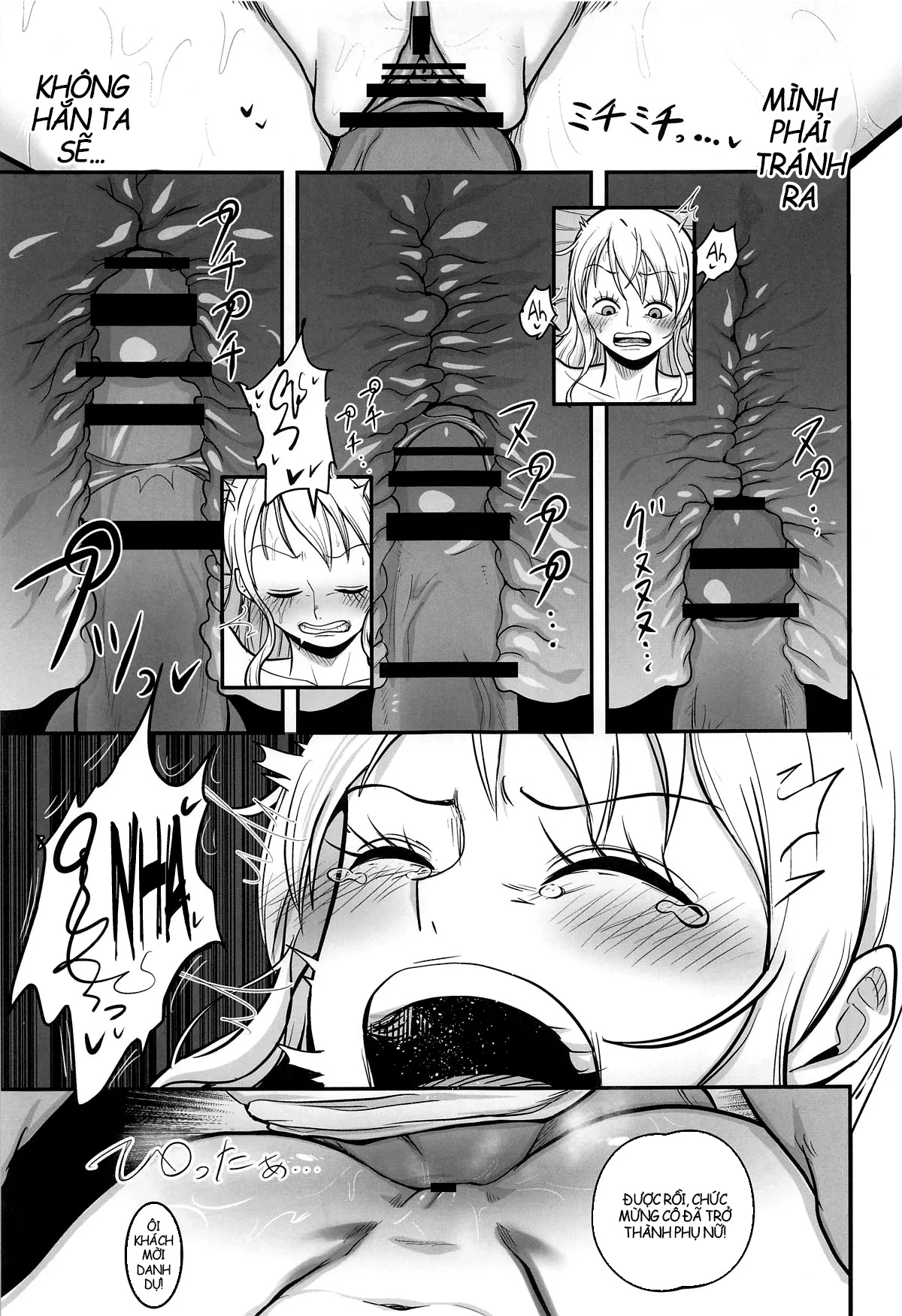 HentaiVN.net - Ảnh 19 - Nami-san Ofuro no Ato ni Oil Massage wa Ikaga? - Oneshot.