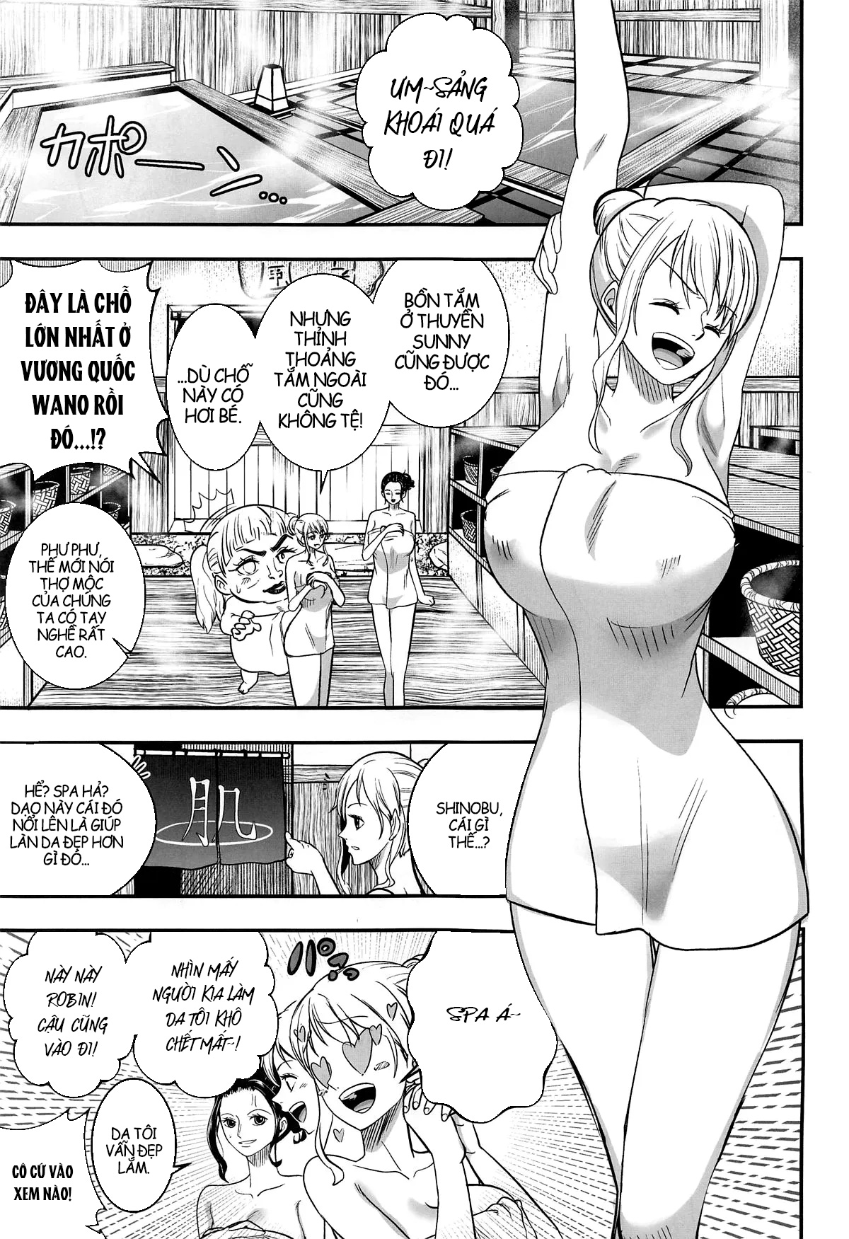 HentaiVN.net - Ảnh 3 - Nami-san Ofuro no Ato ni Oil Massage wa Ikaga? - Oneshot.
