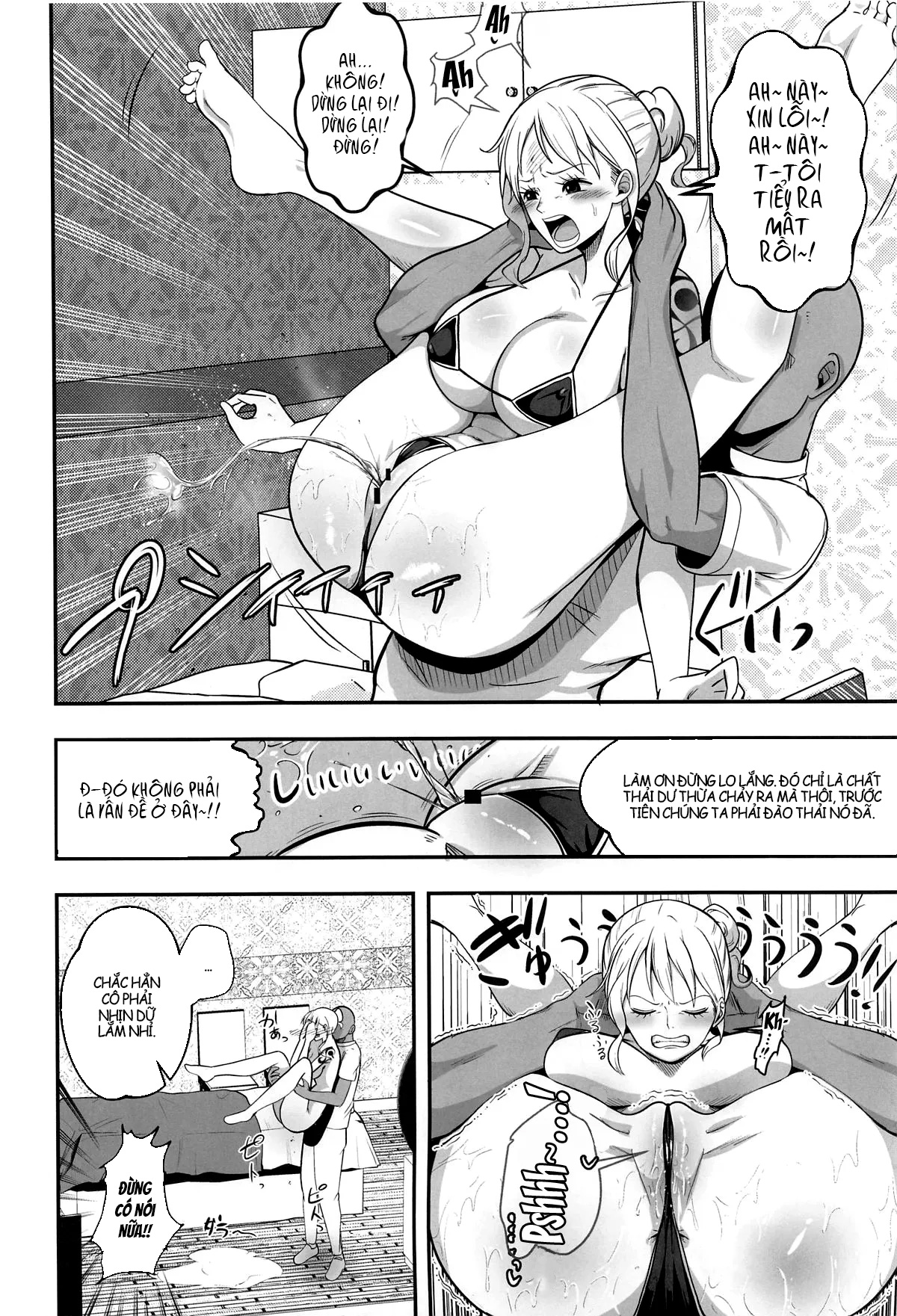 HentaiVN.net - Ảnh 10 - Nami-san Ofuro no Ato ni Oil Massage wa Ikaga? - Oneshot.