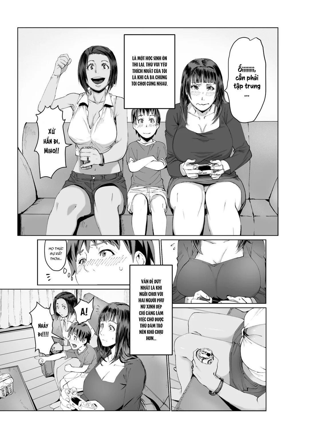 HentaiVN.net - Ảnh 8 - Hitozuma Max! Oku-sama wa Game & Sex Friend - Oneshot