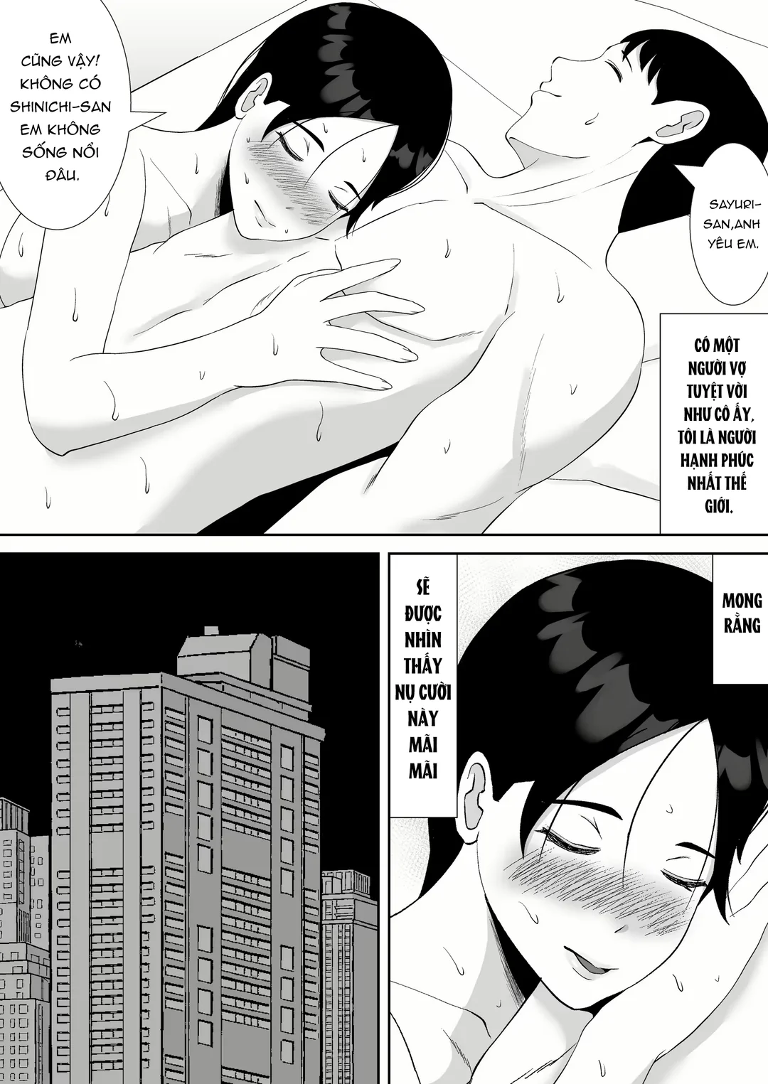 HentaiVN.net - Ảnh 11 - Cô vợ ngây thơ, ngực khủng cắm sừng tôi - Oneshot