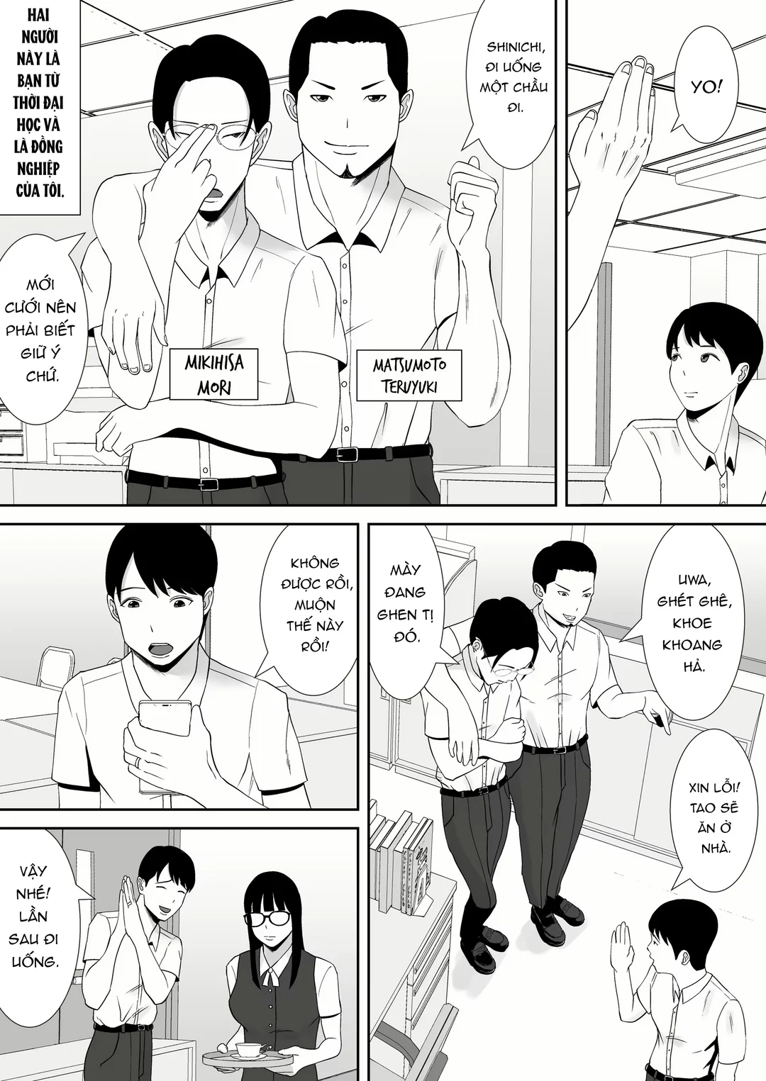 HentaiVN.net - Ảnh 12 - Cô vợ ngây thơ, ngực khủng cắm sừng tôi - Oneshot