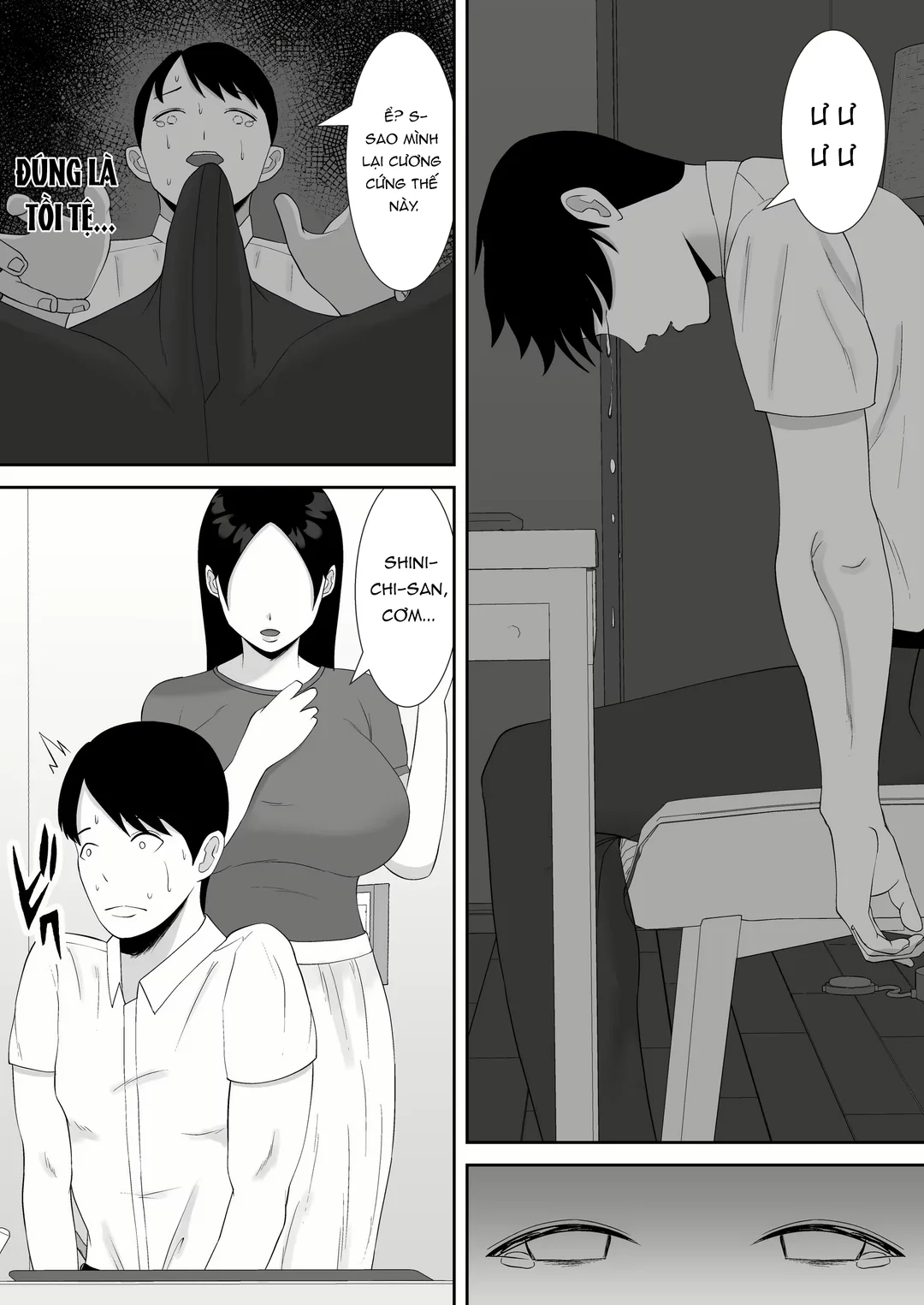 HentaiVN.net - Ảnh 32 - Cô vợ ngây thơ, ngực khủng cắm sừng tôi - Oneshot