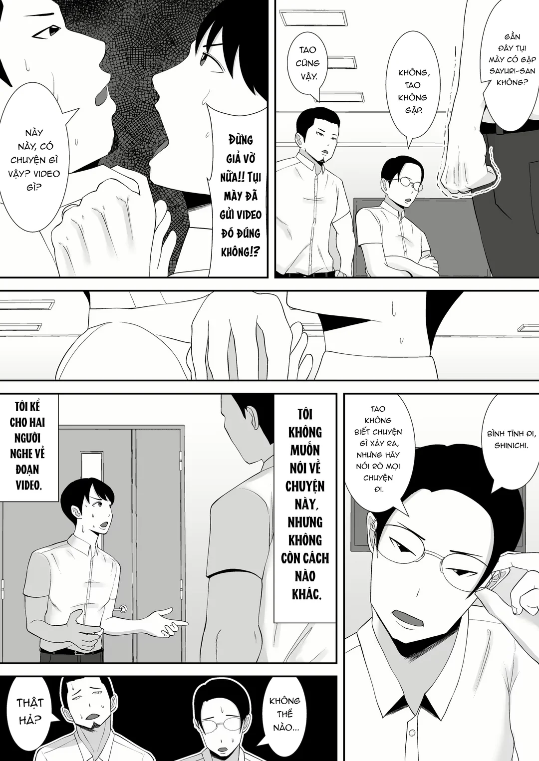 HentaiVN.net - Ảnh 36 - Cô vợ ngây thơ, ngực khủng cắm sừng tôi - Oneshot